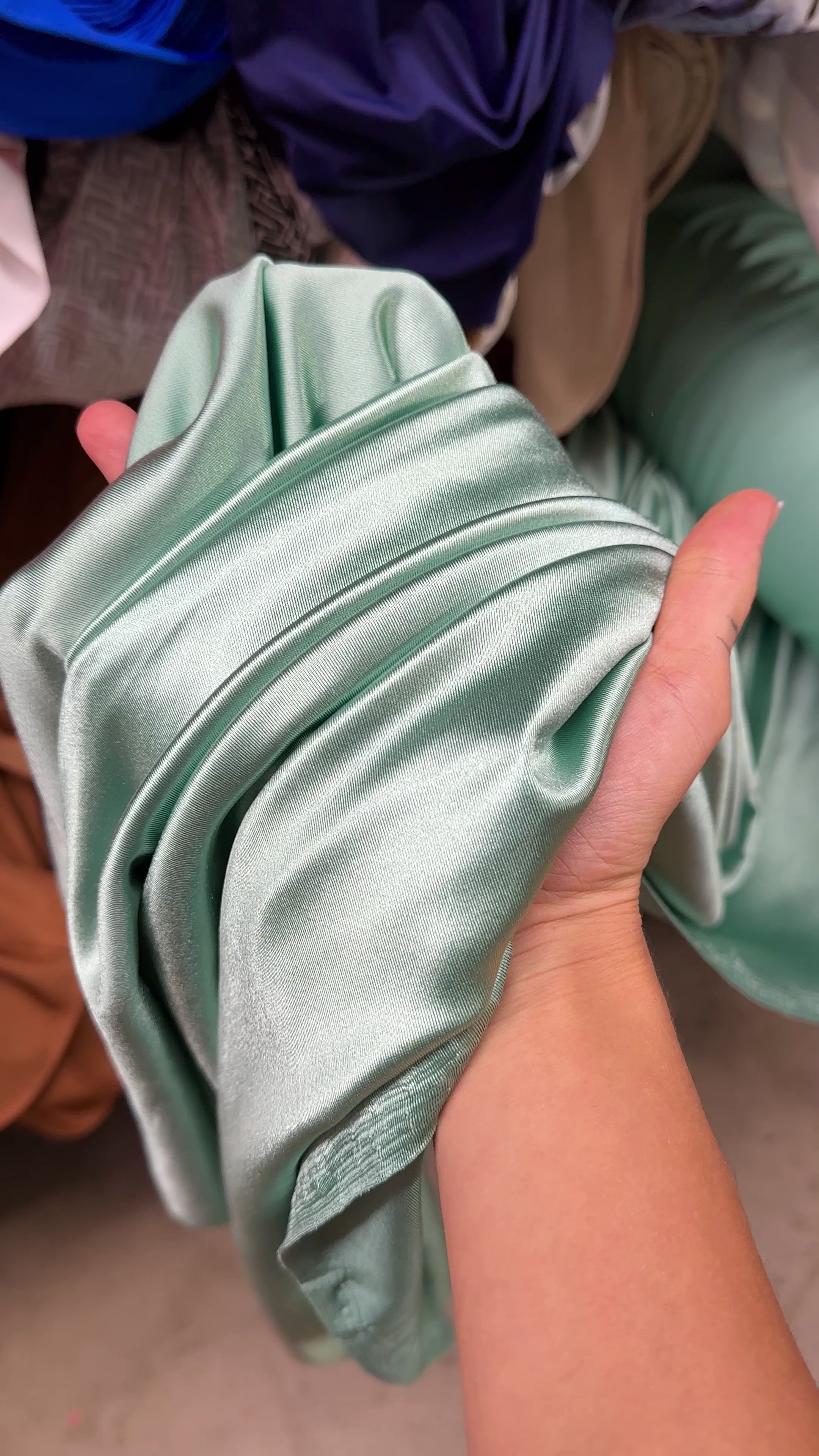 Seafoam Blue Shiny Nylon Spandex, blue shiny nylon spandex, light blue nylon spandex, dark blue nylon spandex, shiny nylon spandex for woman, shiny nylon for bride, spandex for swim wear, premium spandex, spandex on sale, low price spandex