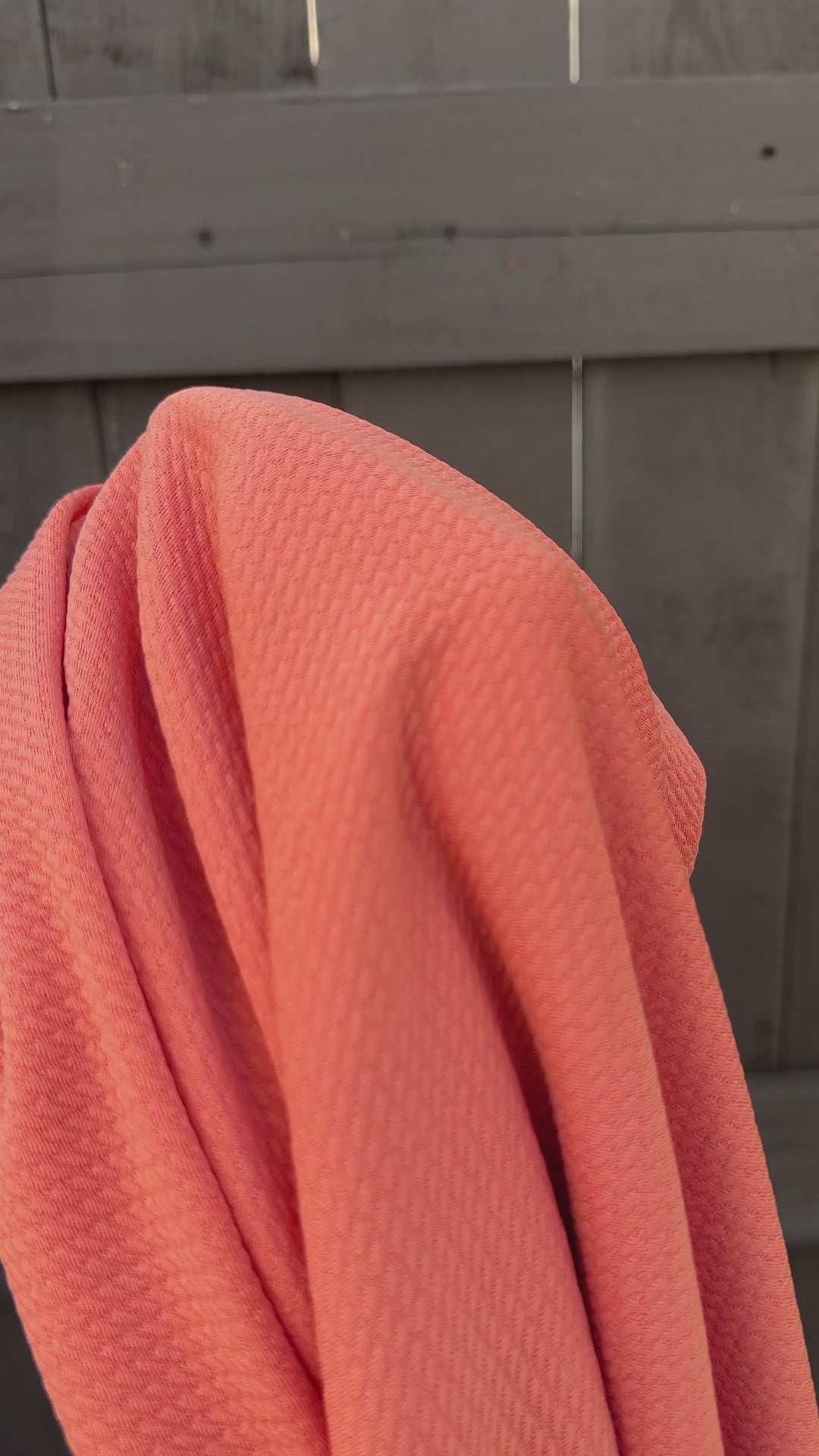Peach Liverpool Knit