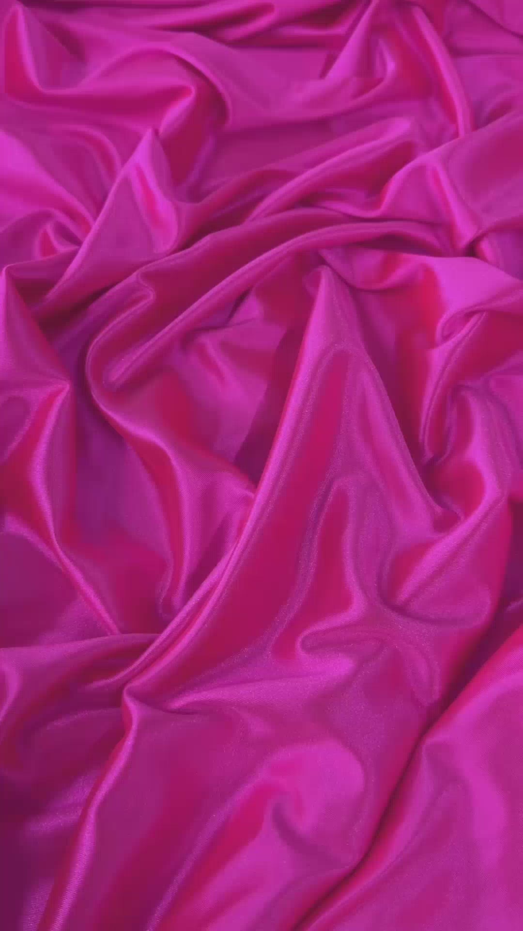 Hot Pink Shiny Nylon Spandex