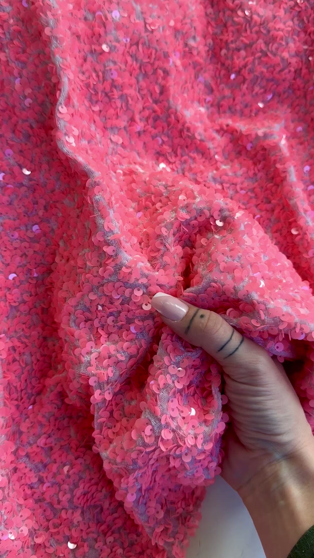 salmon pink sequin on velvet, light pink sequin on velvet, dark pink sequin on velvet, pink sequin on velvet, sequin on velvet for woman, sequin on velvet for bride, premium sequin on velvet, sequin on velvet on discount, sequin on velvet on sale, buy sequin on velvet online