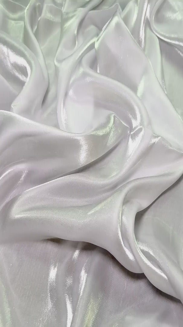 White Water Liquid Shimmery Chiffon, Premium Glittery Chiffon, Wet Chiffon, Shimmery Chiffon, Fancy fabric, Luxurious liquid fabric, Chiffon for women
