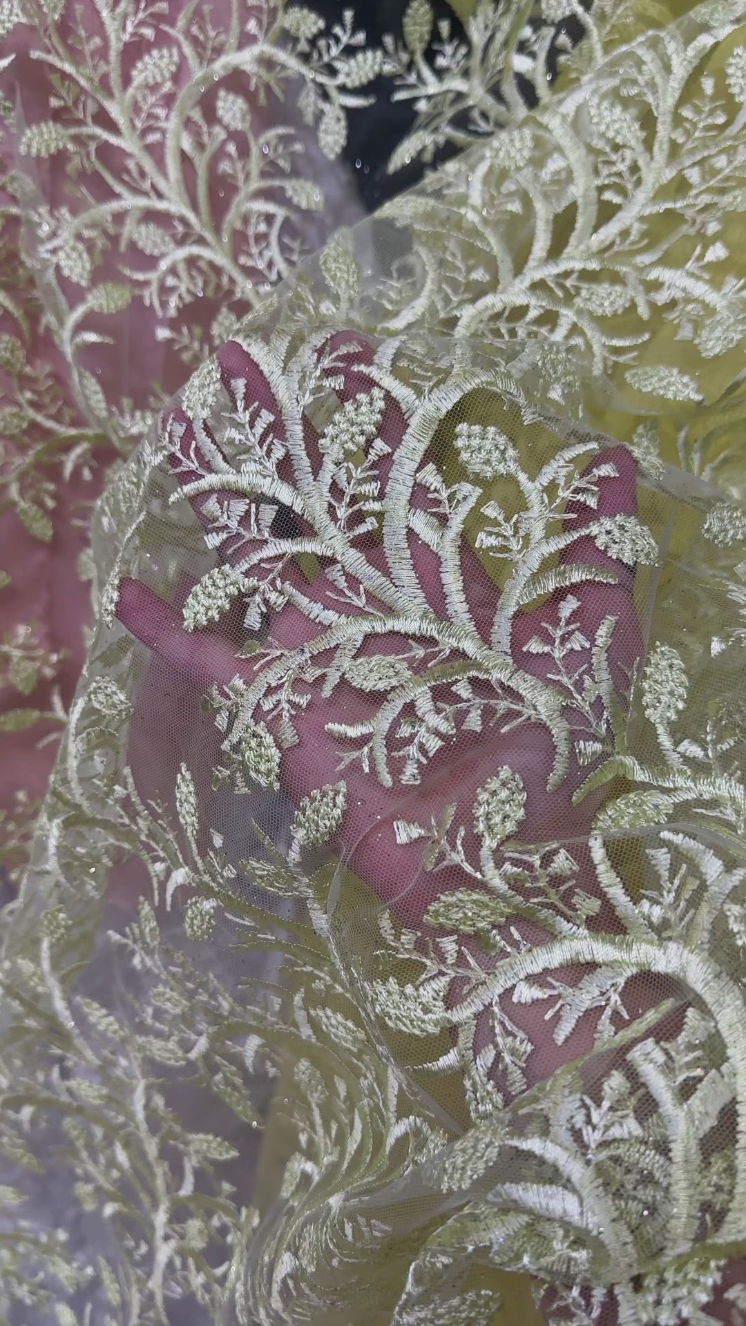 pistachio embroidered lace, green Lace, dark green lace, lace for woman, lace for bride, lace on discount, lace on sale, premium lace, kiki textile lace, lace for party wear dresses
