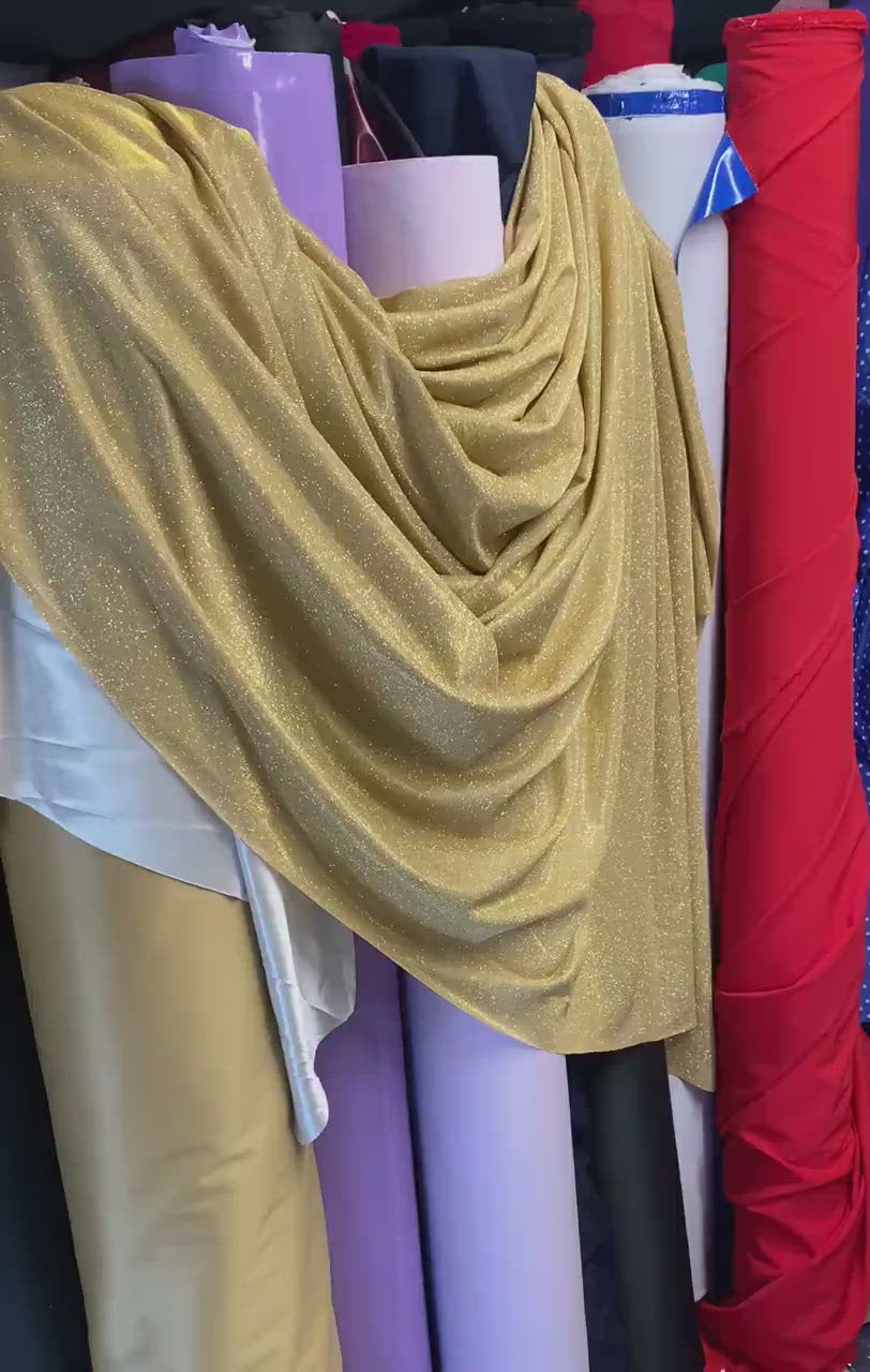 gold stretch metallic lurex, gold stretch metallic lurex for woman, dusty gold stretch metallic lurex, party wear gold stretch metallic lurex, shiny lurex, stretch metallic lurex for bride, lurex on discount, lurex on sale, buy metallic lurex online, lurex for gown