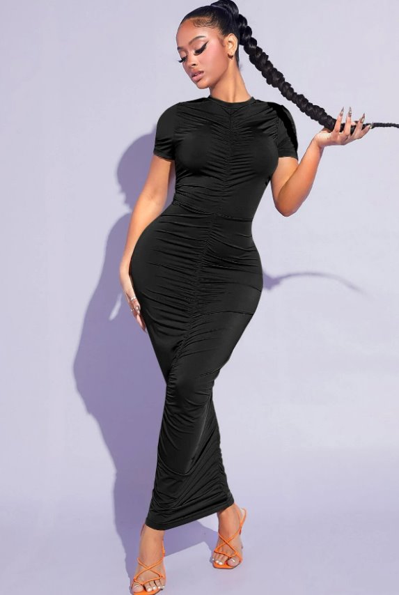 Black Lulu Yoga Nylon Spandex