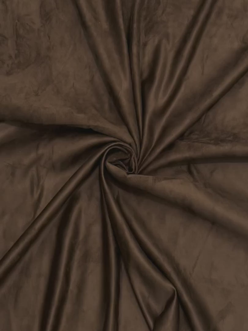 Chocolate Microsuede, dark brown microsuede, light brown microsuede, premium microsuede, microsuede for sofa, microsuede for jackets, microsuede in low price, microsuede on discount, microsuede on sale, microsuede for apparels, microsuede for furniture