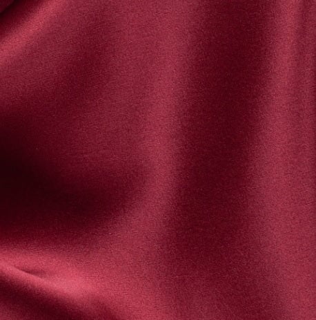 Burgundy Silky Stretch Satin