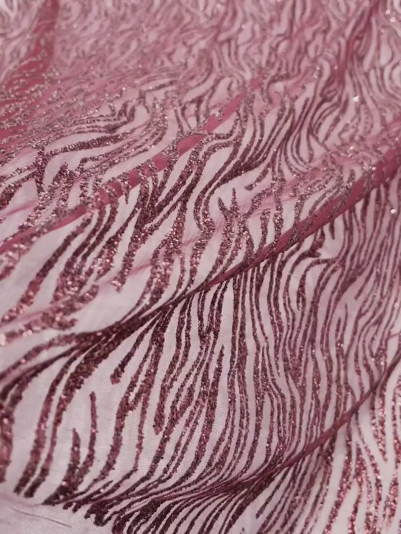 Burgundy Glitter Lace Fabric on Mesh, dark red lace Glitter, light red Lace, blood red lace, lace for woman, lace for bride,  lace on discount, lace on sale, premium lace, kiki textile lace, lace for party wear dresses, lace on mesh