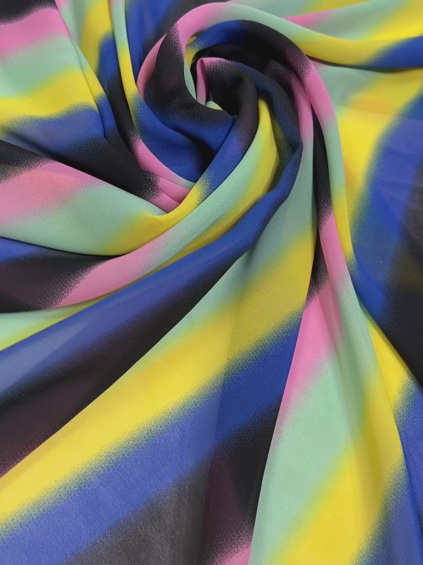 rainbow chiffon, multicolor chiffon, colorfull chiffon, chiffon for woman, chiffon for bride, premium chiffon, chiffon in low price, chiffon for party wear, chiffon for gown