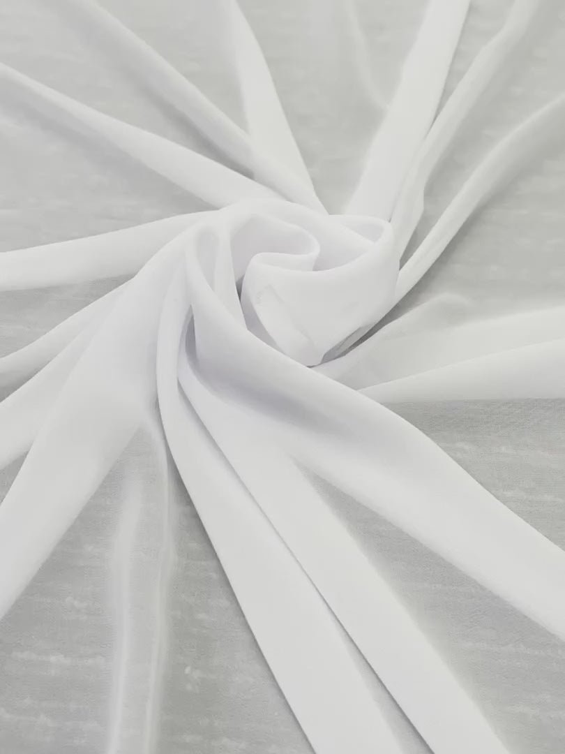 white chiffon, off white chiffon, bright white chiffon, milky white chiffon, chiffon for woman, chiffon for bride, premium chiffon, chiffon in low price, chiffon for party wear, chiffon for gown