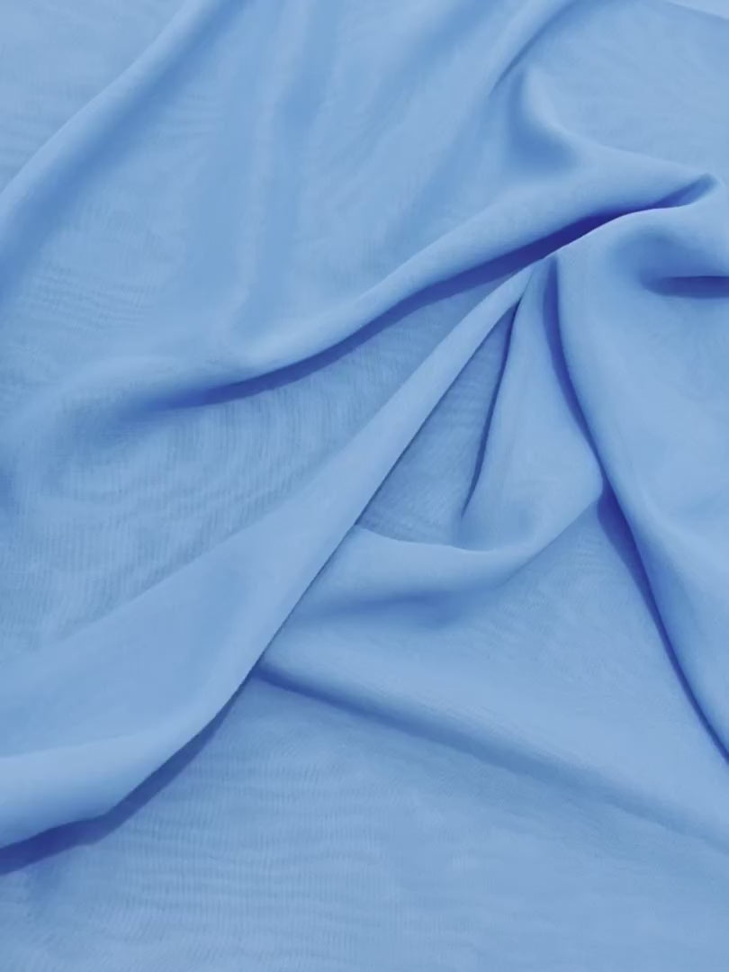 Turquoise chiffon, blue chiffon, aqua blue chiffon, sky blue chiffon, chiffon for woman, chiffon for bride, premium chiffon, chiffon in low price, chiffon for party wear, chiffon for gown