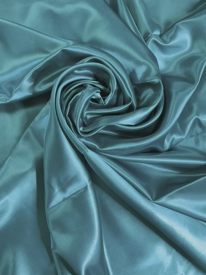 Teal Satin