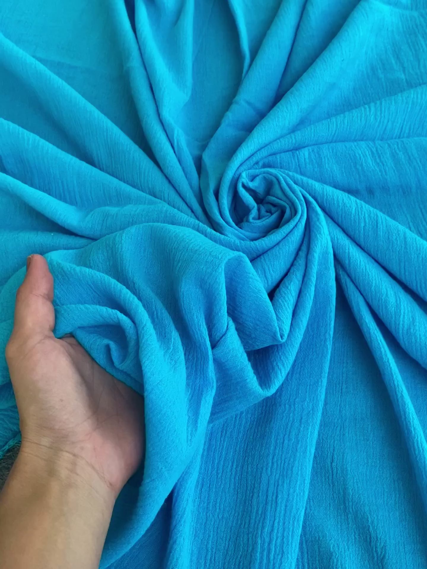 Turquoise linen gauze, dark blue linen gauze, blue linen gauze, linen gauze for woman, linen gauze for bride, linen gauze in low price, premium linen gauze