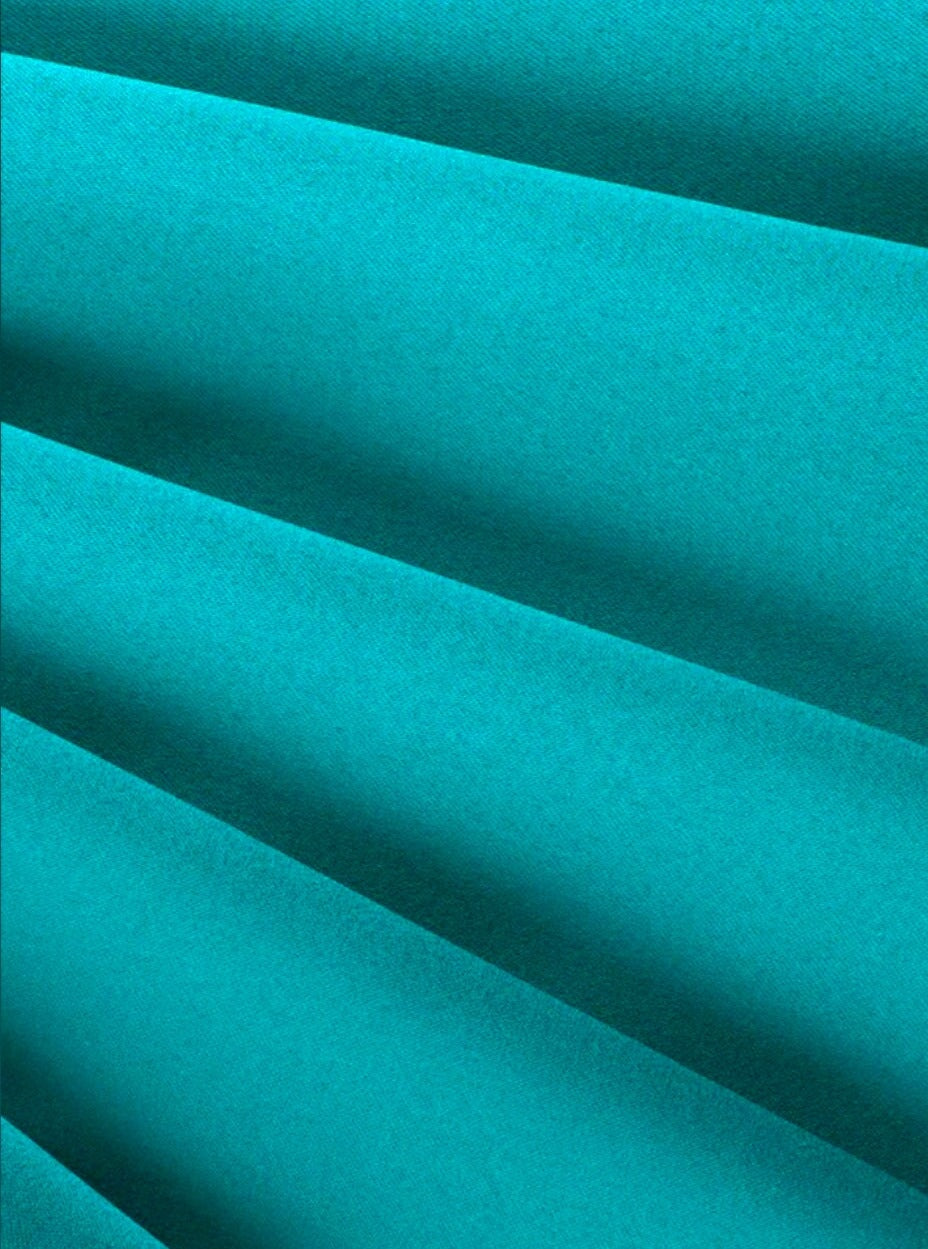 Teal Satin Fabric, Silky Satin Fabric Teal, Bridal Satin Medium Weight, Satin for gown, Shiny Satin, Teal Silk by the yard, teal fabric for woman, teal satin, satin for woman, discounted satin, cheap satin, satin on sale, fabric on sale, buy satin online