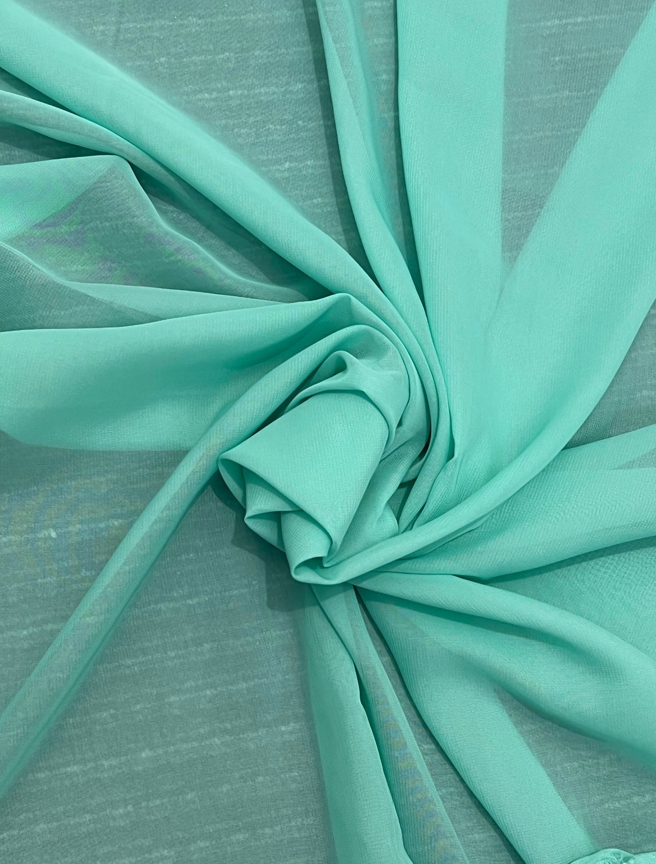 mint chiffon, green chiffon, sage green chiffon, light green chiffon, chiffon for woman, chiffon for bride, premium chiffon, chiffon in low price, chiffon for party wear, chiffon for gown