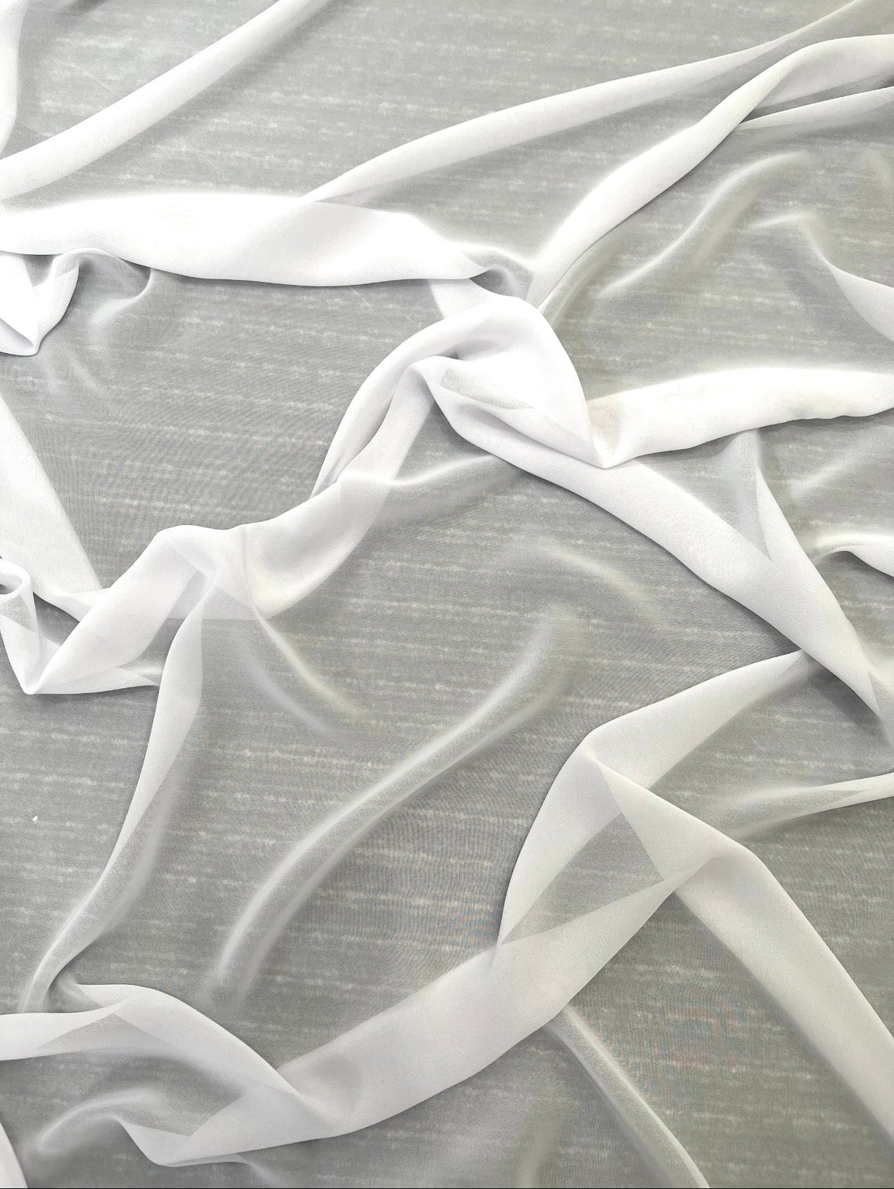 white chiffon, off white chiffon, bright white chiffon, milky white chiffon, chiffon for woman, chiffon for bride, premium chiffon, chiffon in low price, chiffon for party wear, chiffon for gown