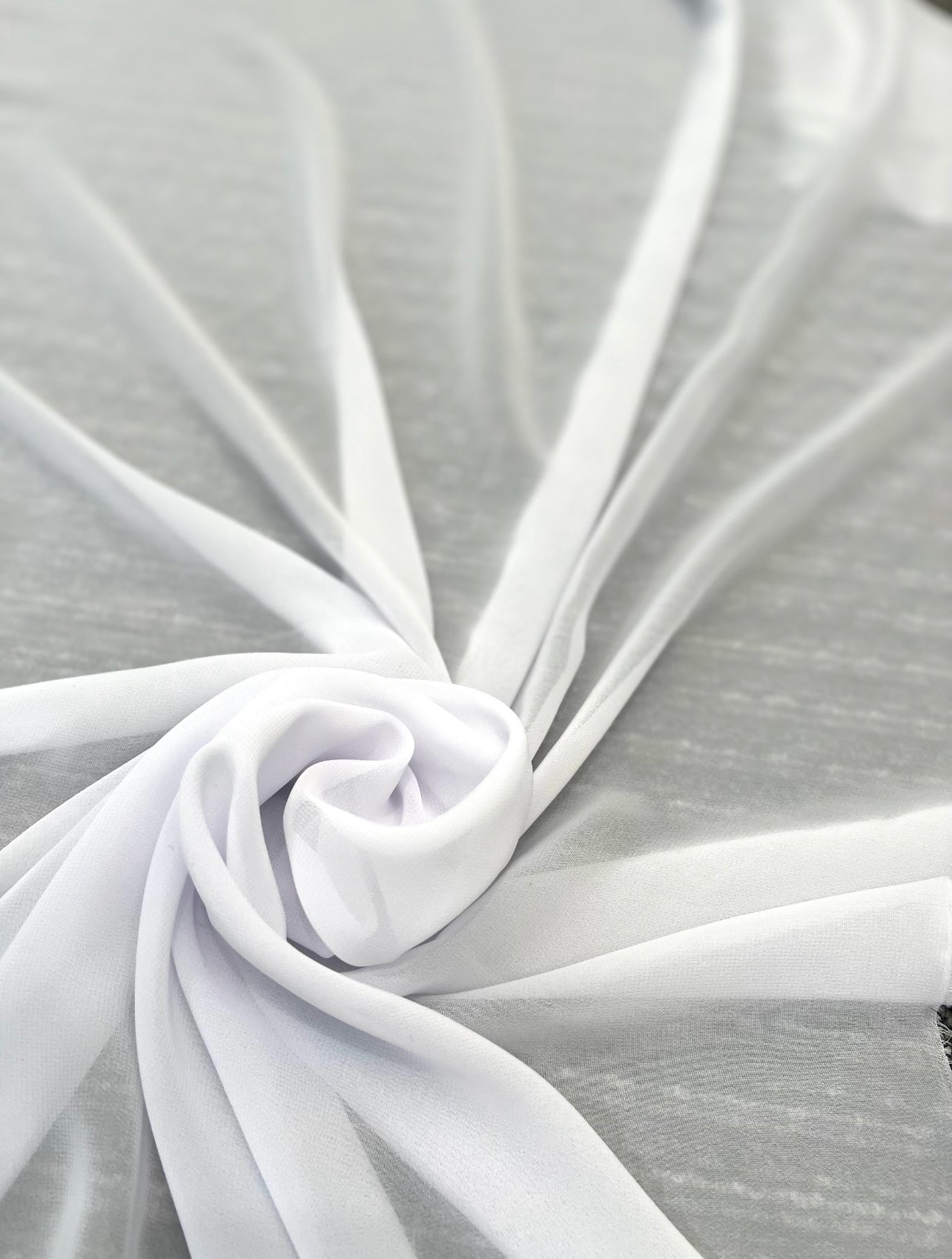 white chiffon, off white chiffon, bright white chiffon, milky white chiffon, chiffon for woman, chiffon for bride, premium chiffon, chiffon in low price, chiffon for party wear, chiffon for gown