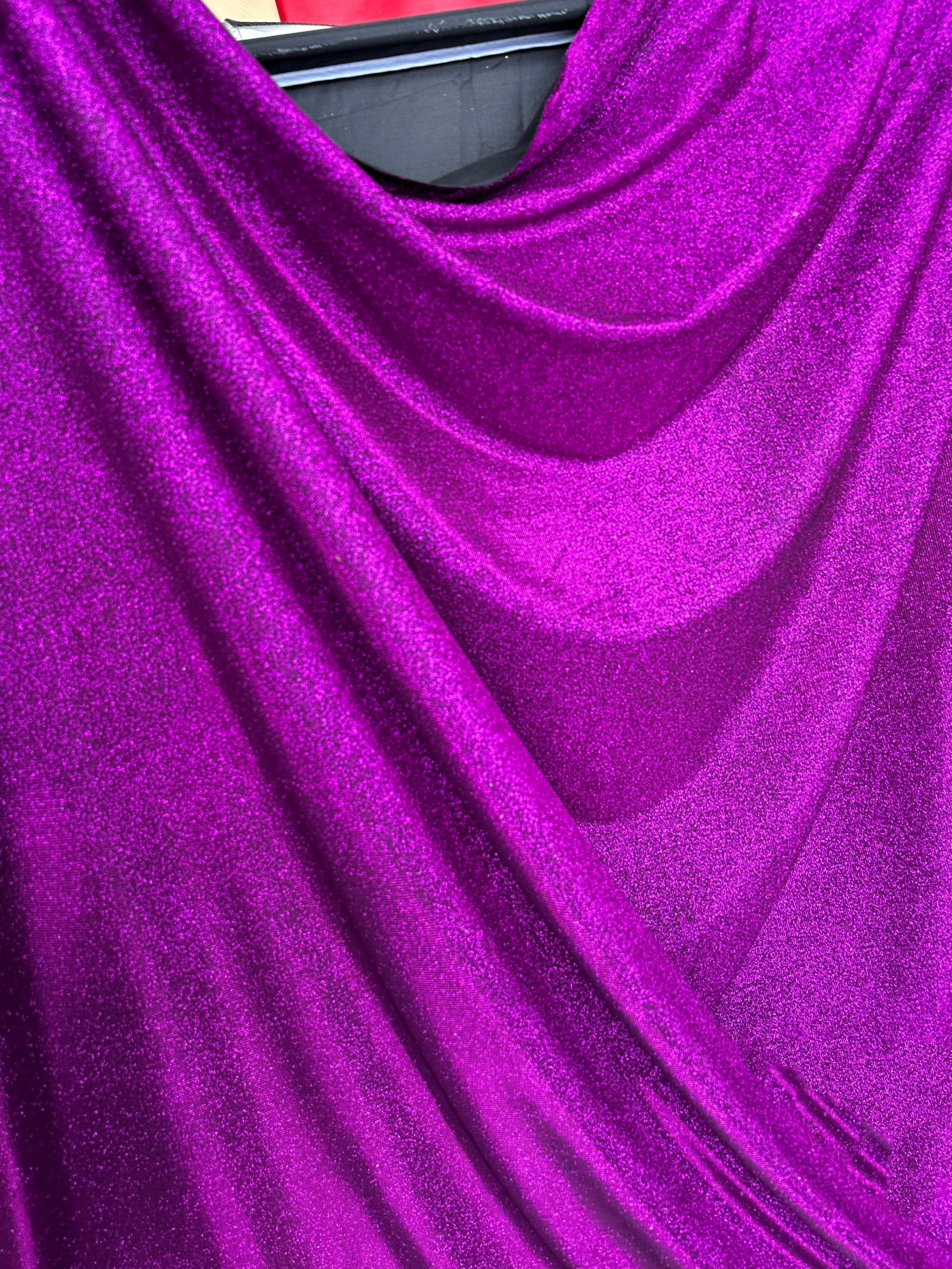 magenta metallic lurex, purple metallic lurex, metallic lurex for woman, party wear metallic lurex, shiny lurex, metallic lurex for bride, lurex on discount, lurex on sale, buy metallic lurex online, lavender metallic lurex, light purple metallic lurex, dark purple metallic lurex