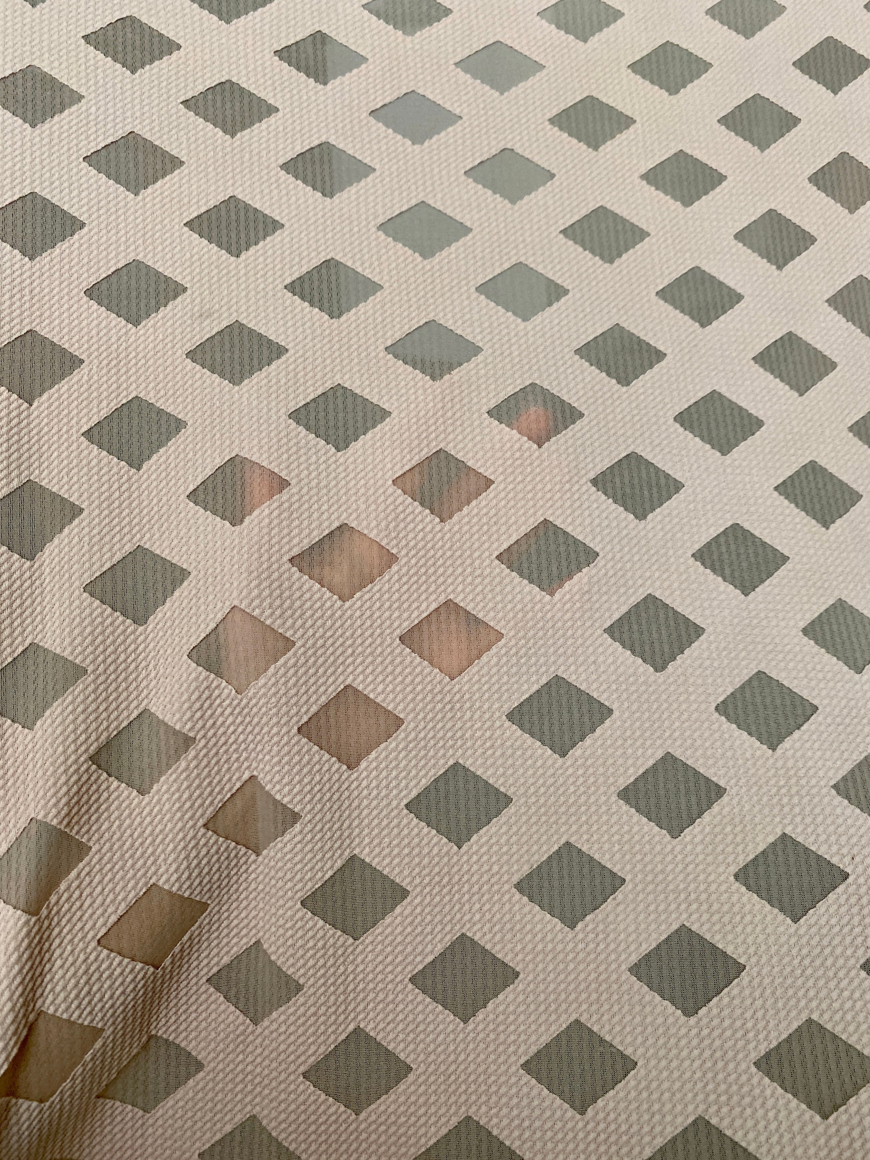 Nude Diamond Pattern Knit, diamond pattern knit fabric for woman, diamond pattern knit fabric for dress, knit fabric on discount, sale on knit fabric, buy knit fabric online, best quality knit fabric, cheap knit fabric, unique diamond knit fabric, premium knit fabric