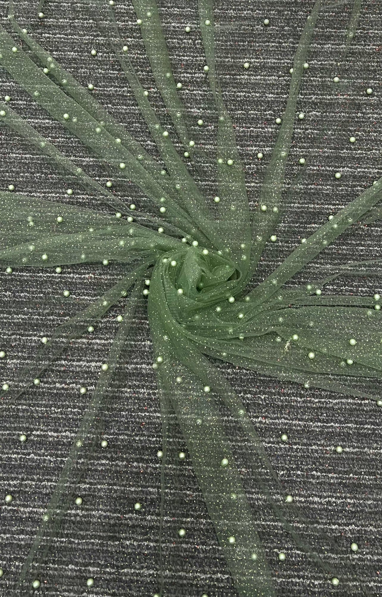 light green Tulle Bead Pearl Lace Fabric, green Pearl Beaded Tulle for Veil, dark green Beaded Pearl Tulle Lace Fabric by the yard, lime green pearl scattered tulle, Pearl Tulle Fabric for woman, Pearl Tulle Fabric for party wear, Pearl Tulle Fabric on discount,Pearl Tulle Fabric on sale