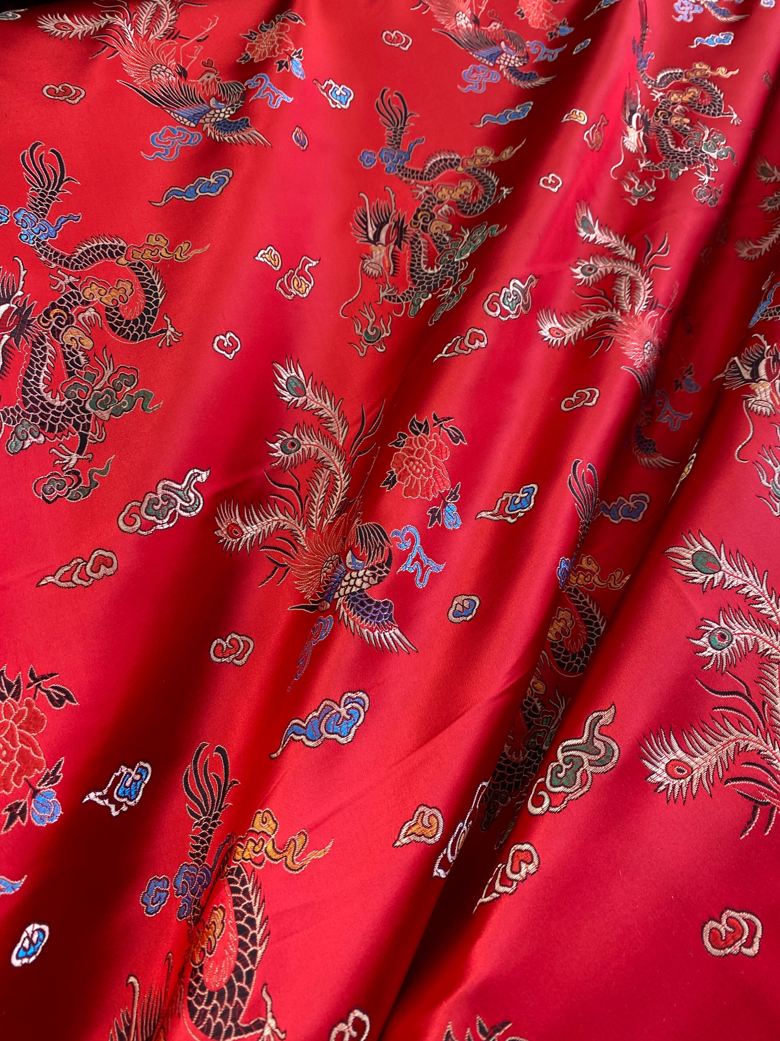 Red Japanese Print Brocade, dark redJapanese Print Brocade, Japanese Print Brocade for bride, Japanese Print Brocade in low price, Japanese Print Brocade, light red Japanese Print Brocade,Japanese Print Brocade on sale, traditional Japanese Print Brocade