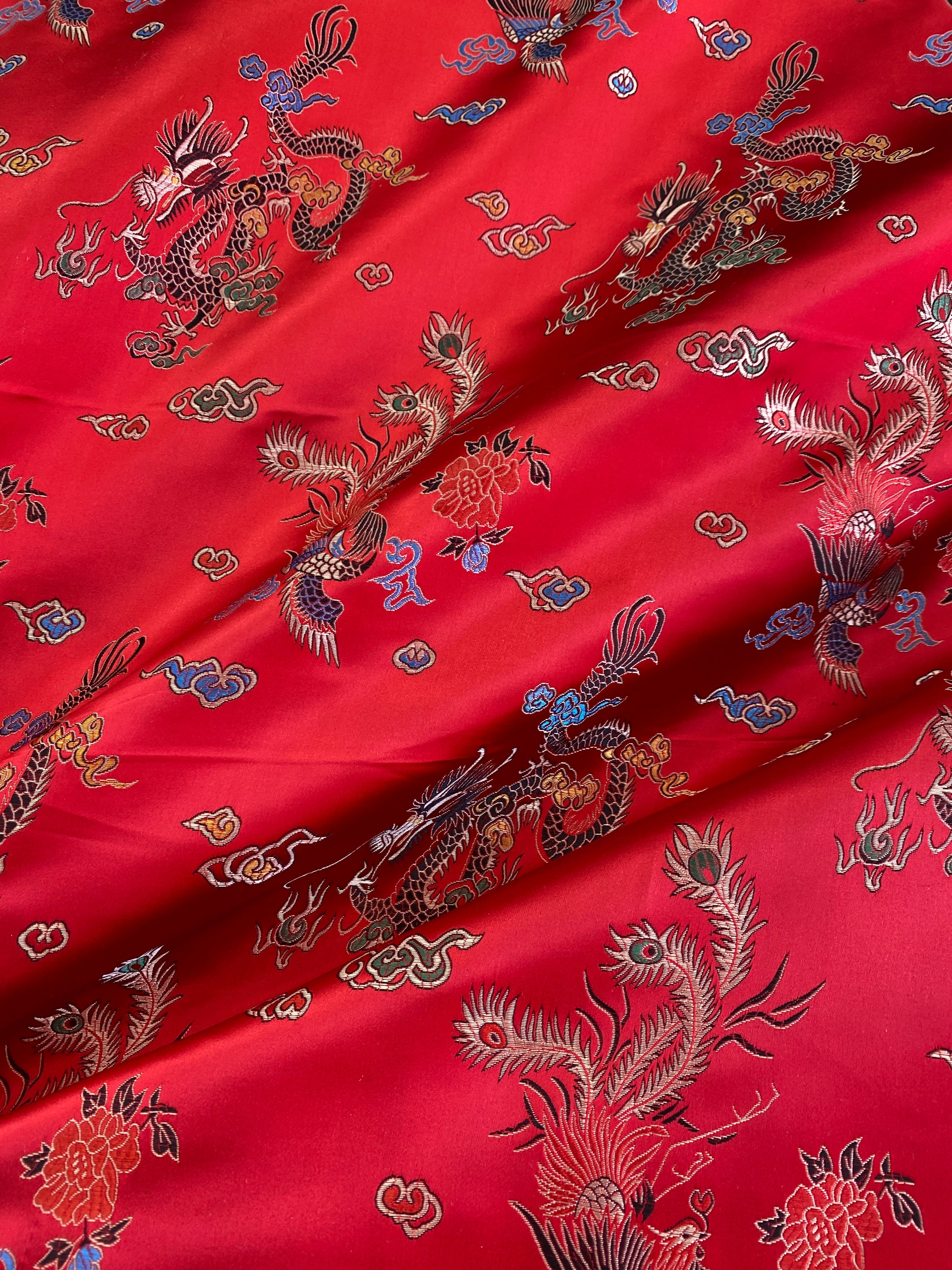 Red Japanese Print Brocade, dark redJapanese Print Brocade, Japanese Print Brocade for bride, Japanese Print Brocade in low price, Japanese Print Brocade, light red Japanese Print Brocade,Japanese Print Brocade on sale, traditional Japanese Print Brocade