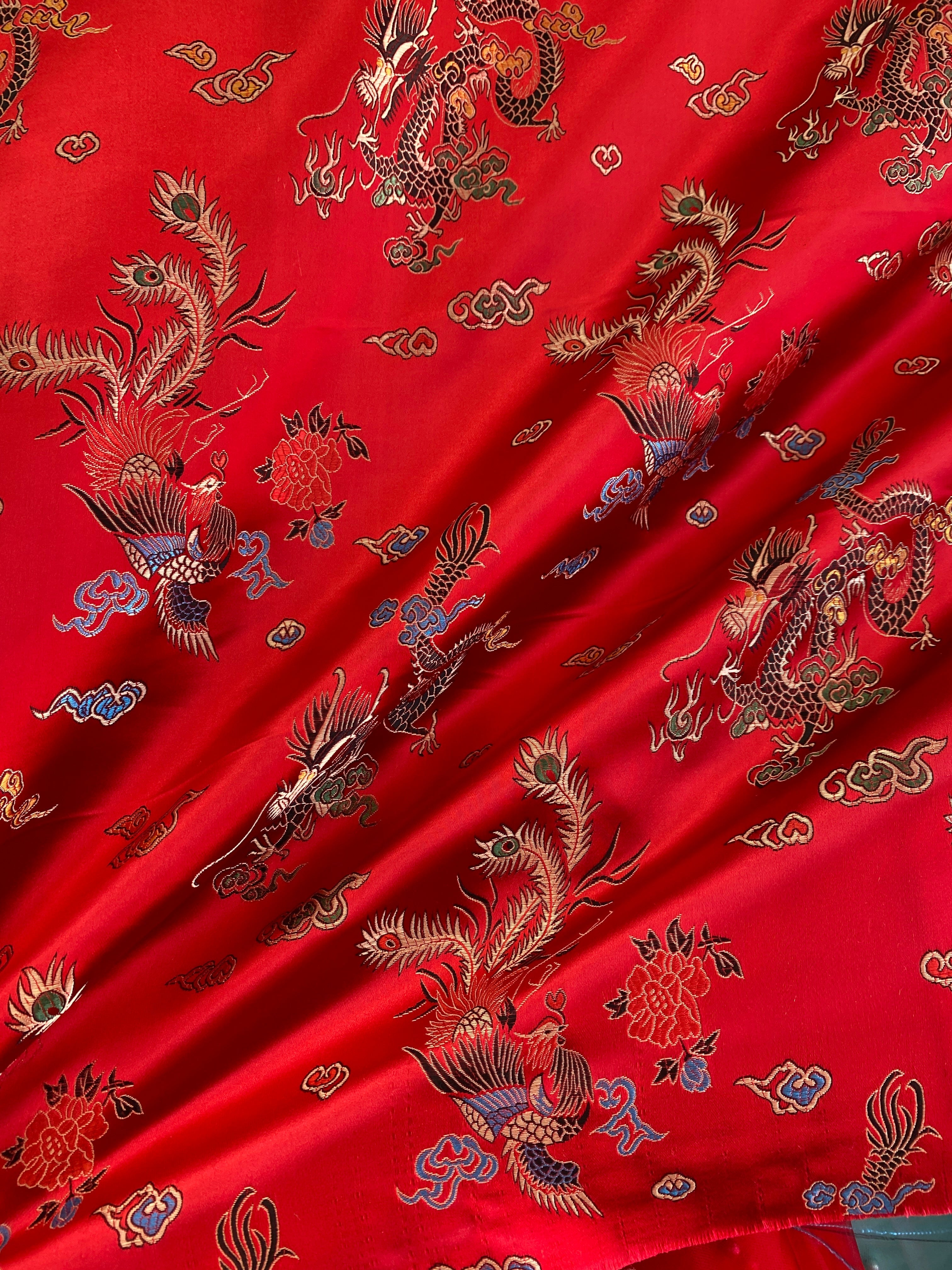 Red Japanese Print Brocade, dark redJapanese Print Brocade, Japanese Print Brocade for bride, Japanese Print Brocade in low price, Japanese Print Brocade, light red Japanese Print Brocade,Japanese Print Brocade on sale, traditional Japanese Print Brocade