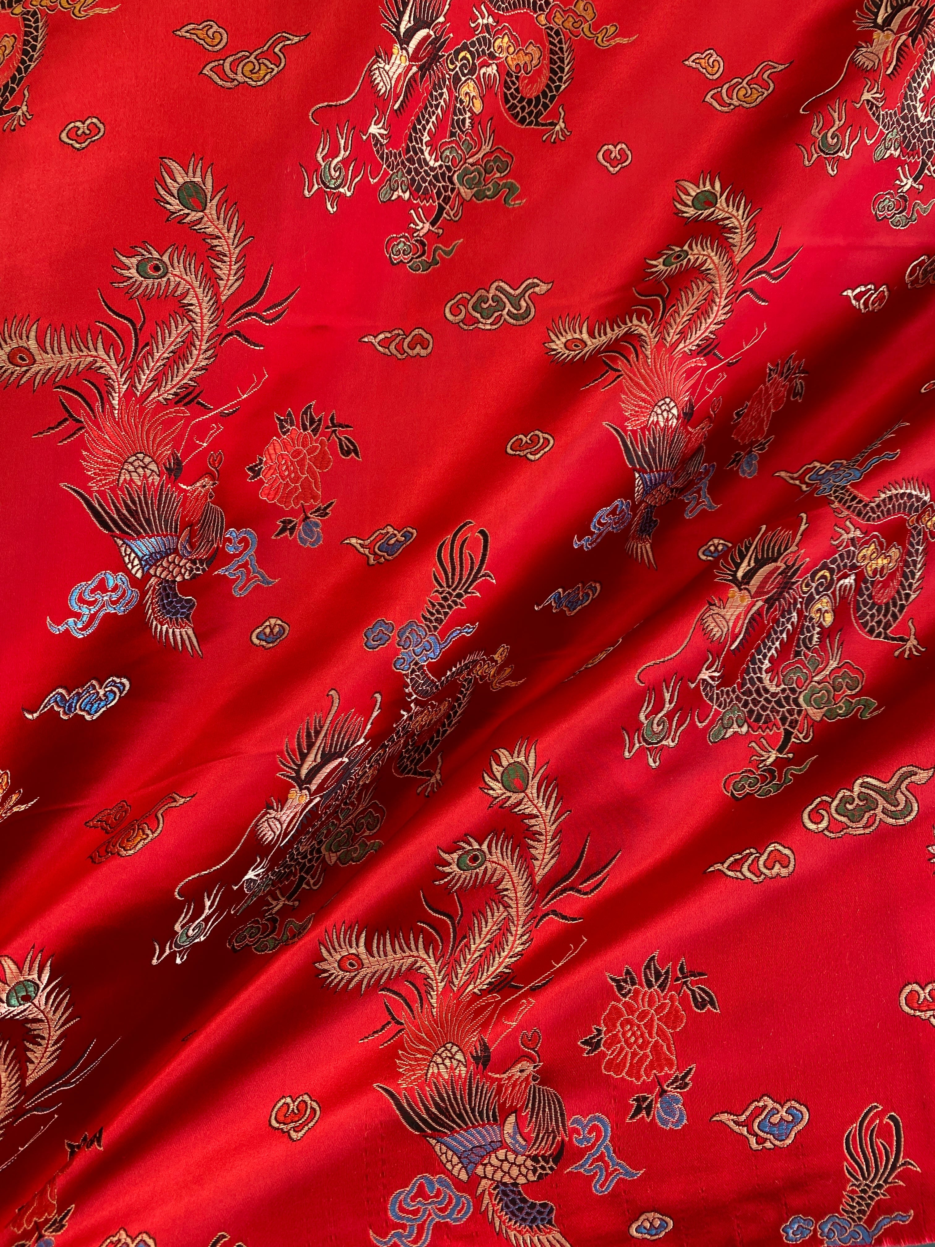 Red Japanese Print Brocade, dark redJapanese Print Brocade, Japanese Print Brocade for bride, Japanese Print Brocade in low price, Japanese Print Brocade, light red Japanese Print Brocade,Japanese Print Brocade on sale, traditional Japanese Print Brocade
