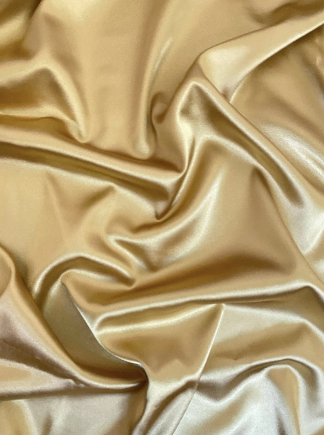 Dark gold Silky Stretch Satin, gold stretch Satin, dusty gold Silky Stretch Satin, brown stretch Satin, Silky Stretch Satin for woman, Silky Stretch Satin for bride, Silky Stretch Satin in low price, premium Silky Stretch Satin