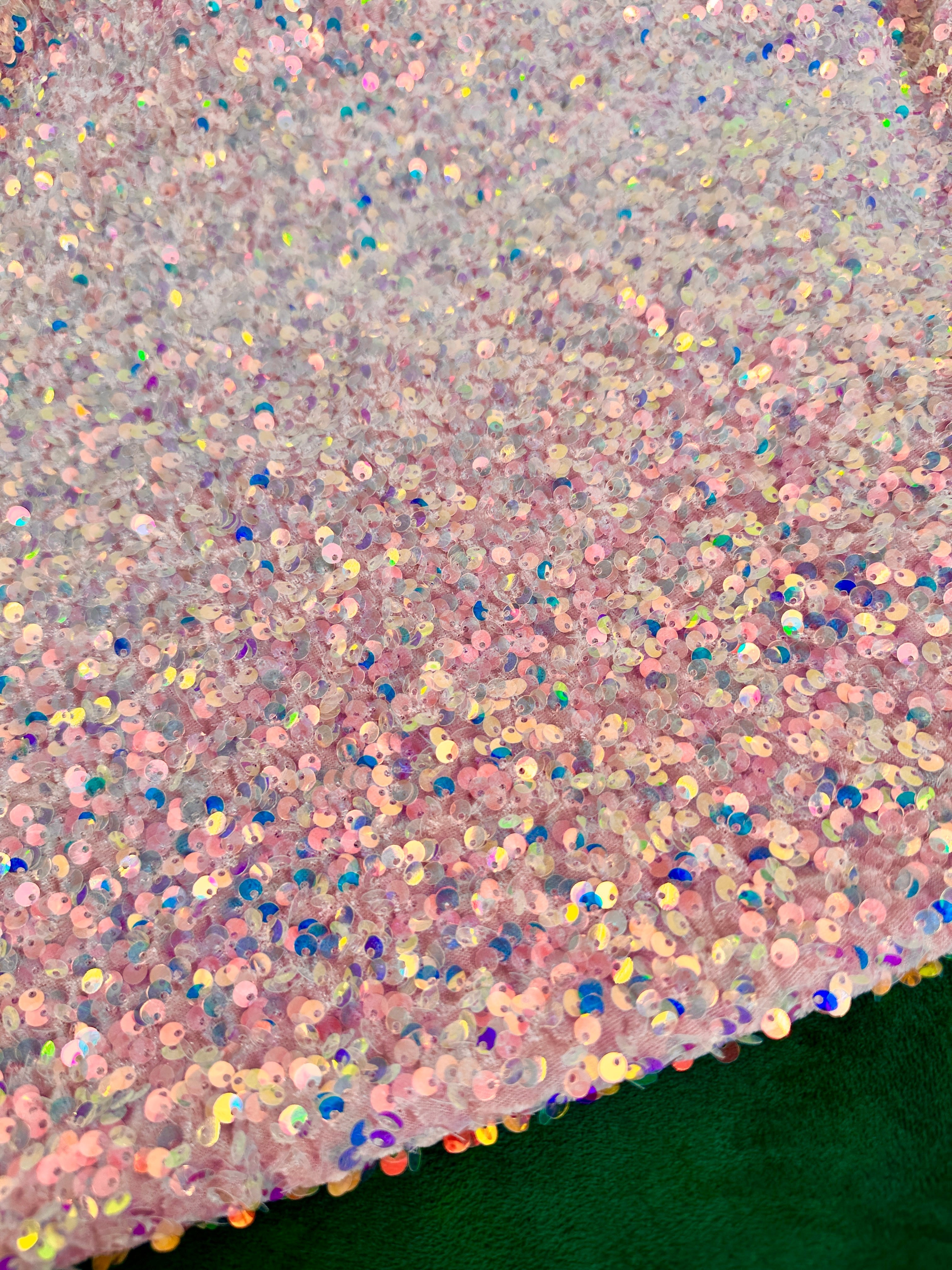 baby pink velvet, pink Sequin on Velvet, velvet cloth, light pink velvet, sequin stretch velvet, velvet for gown, stretch velvet, velvet fabric with sequin, solid velvet, rose pink sequin fabric, sequin fabric for gown, 4 way stretch velvet