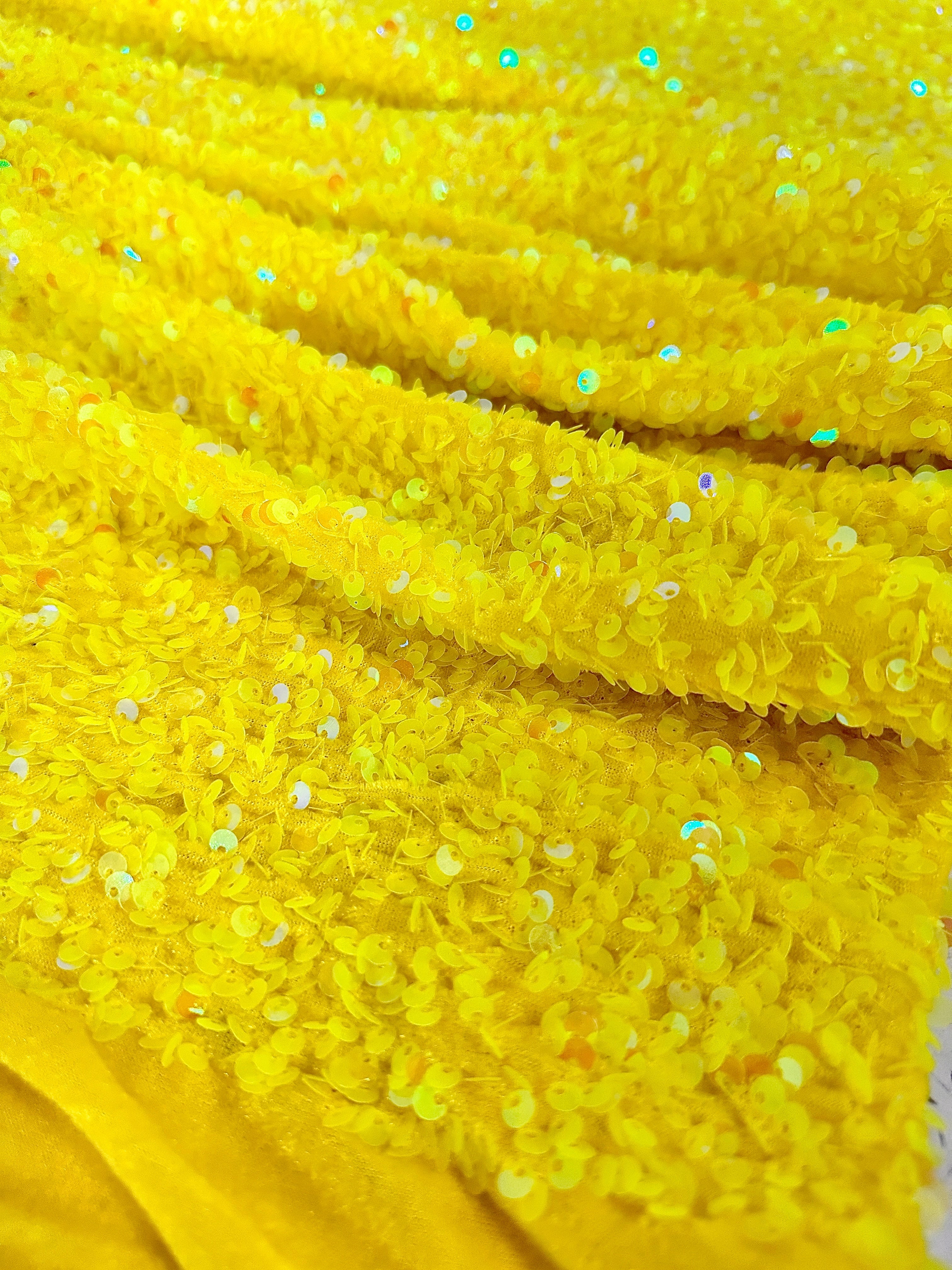 yellow sequin velvet, dark yellow sequin velvet, light yellow sequin velvet, lemon sequin velvet, yellow sequin velvet for woman, yellow sequin velvet for bride, sequin velvet on discount, sequin velvet on sale, cheap sequin velvet, sequin velvet for party wear, buy sequin velvet online