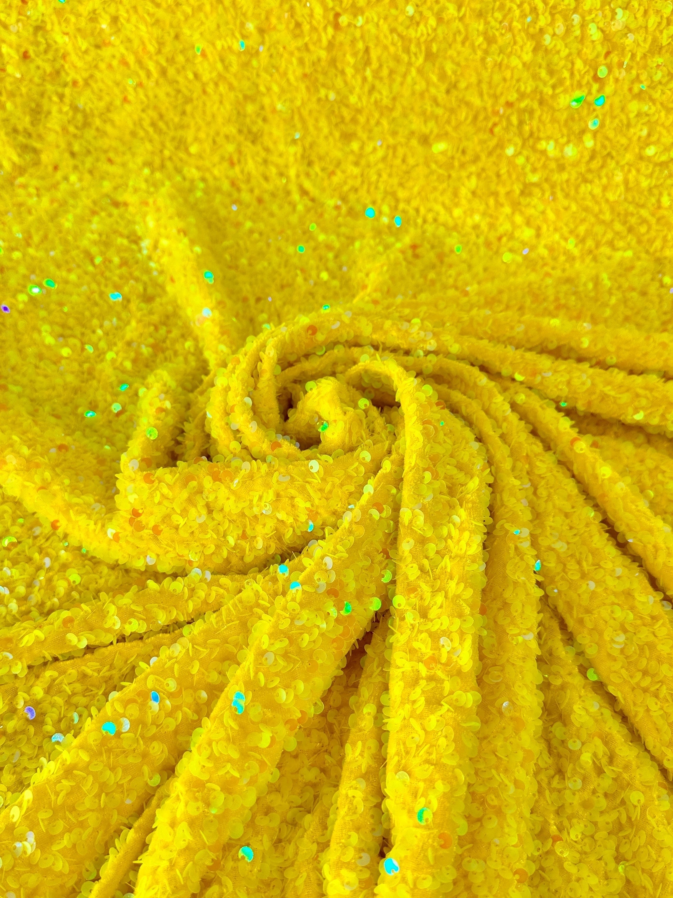 yellow sequin velvet, dark yellow sequin velvet, light yellow sequin velvet, lemon sequin velvet, yellow sequin velvet for woman, yellow sequin velvet for bride, sequin velvet on discount, sequin velvet on sale, cheap sequin velvet, sequin velvet for party wear, buy sequin velvet online