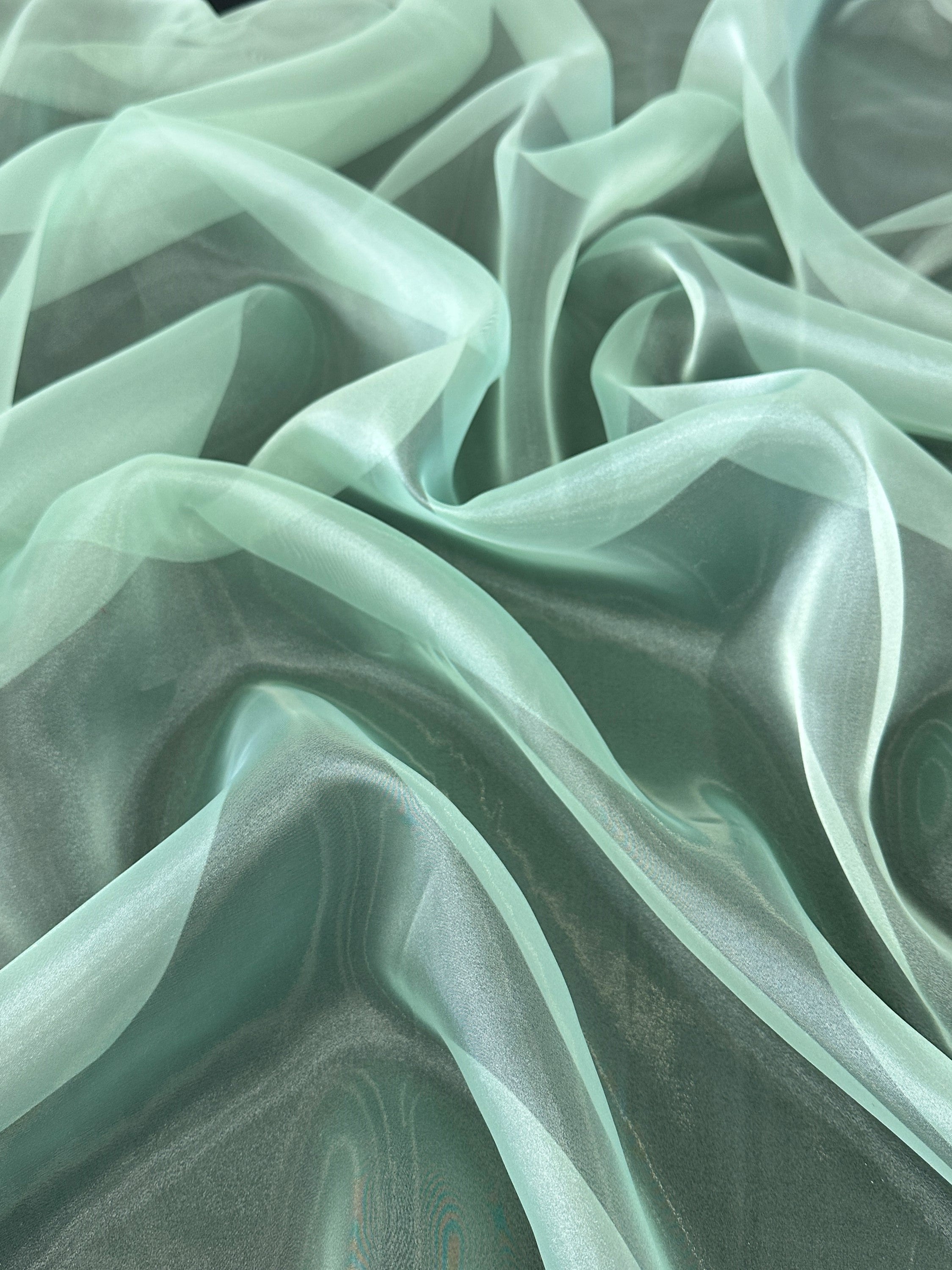 Mint organza, Mint organza for woman, Mint organza for bride, green color organza, light green organza, dark green organza, organza on discount, organza on sale, buy organza online, cheap organza, low price organza, best quality organza