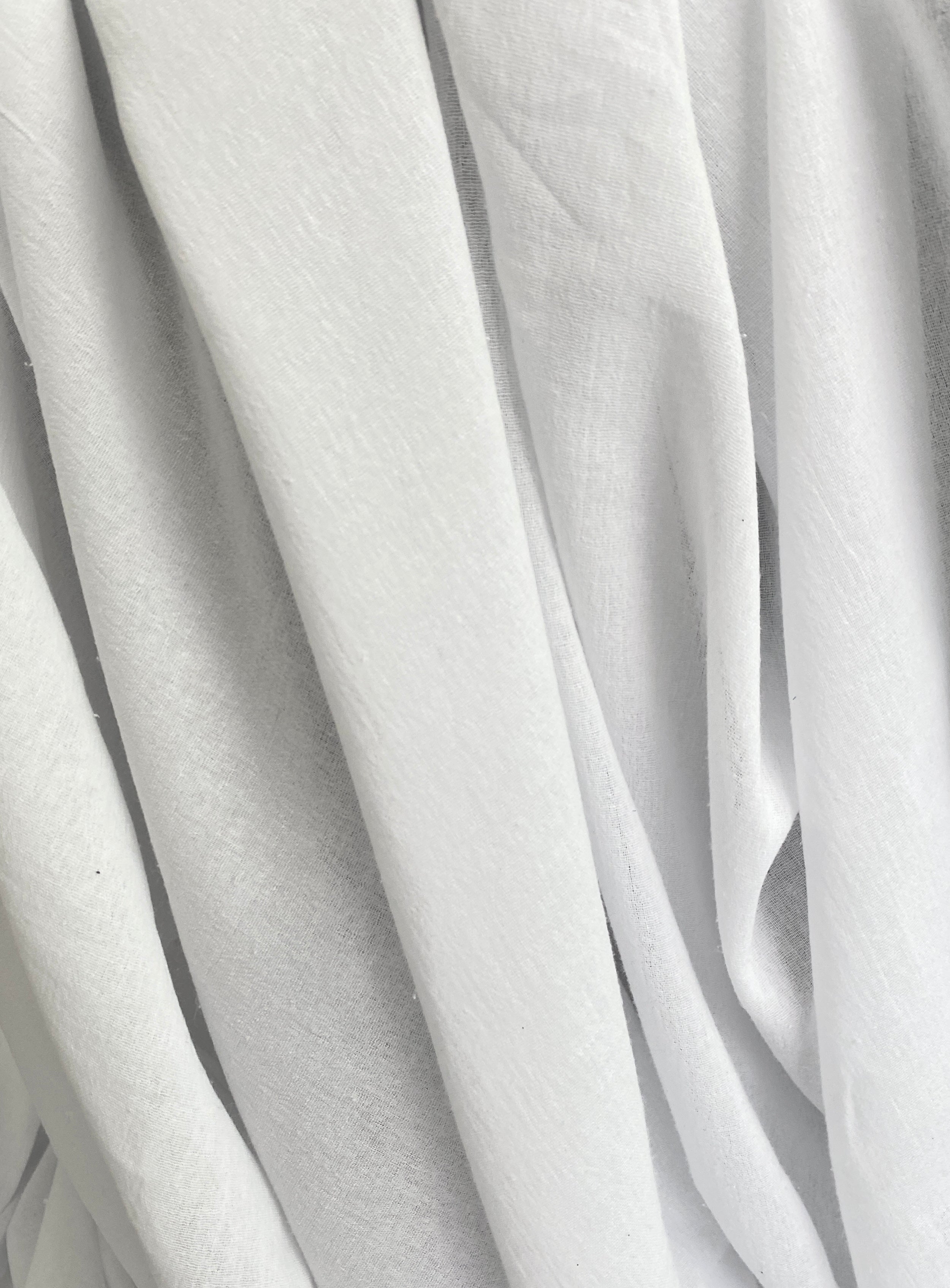 crinkle cotton gauze, white cotton gauze, white crinkle muslin fabric, double gauze fabric white, muslin fabric