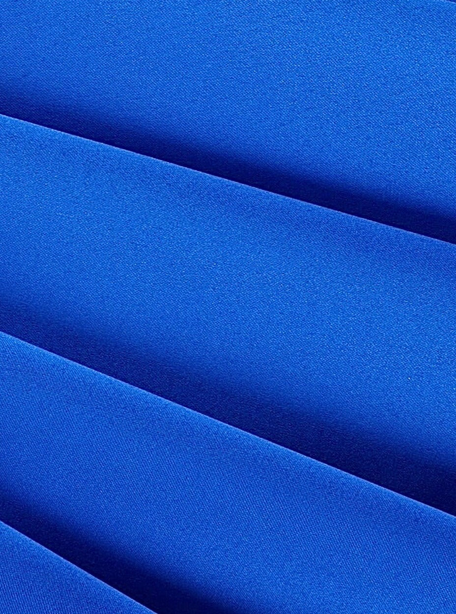 Blue Duchesse Satin Fabric, Royal Blue Bridal Shiny Satin by yard, Dark Blue Heavy Satin Fabric for Wedding Dress, blue gown, blue satin, aqua blue satin, light blue satin, dark blue satin, satin for woman, premium satin, best quality satin, buy satin online, cheap satin, luxury satin