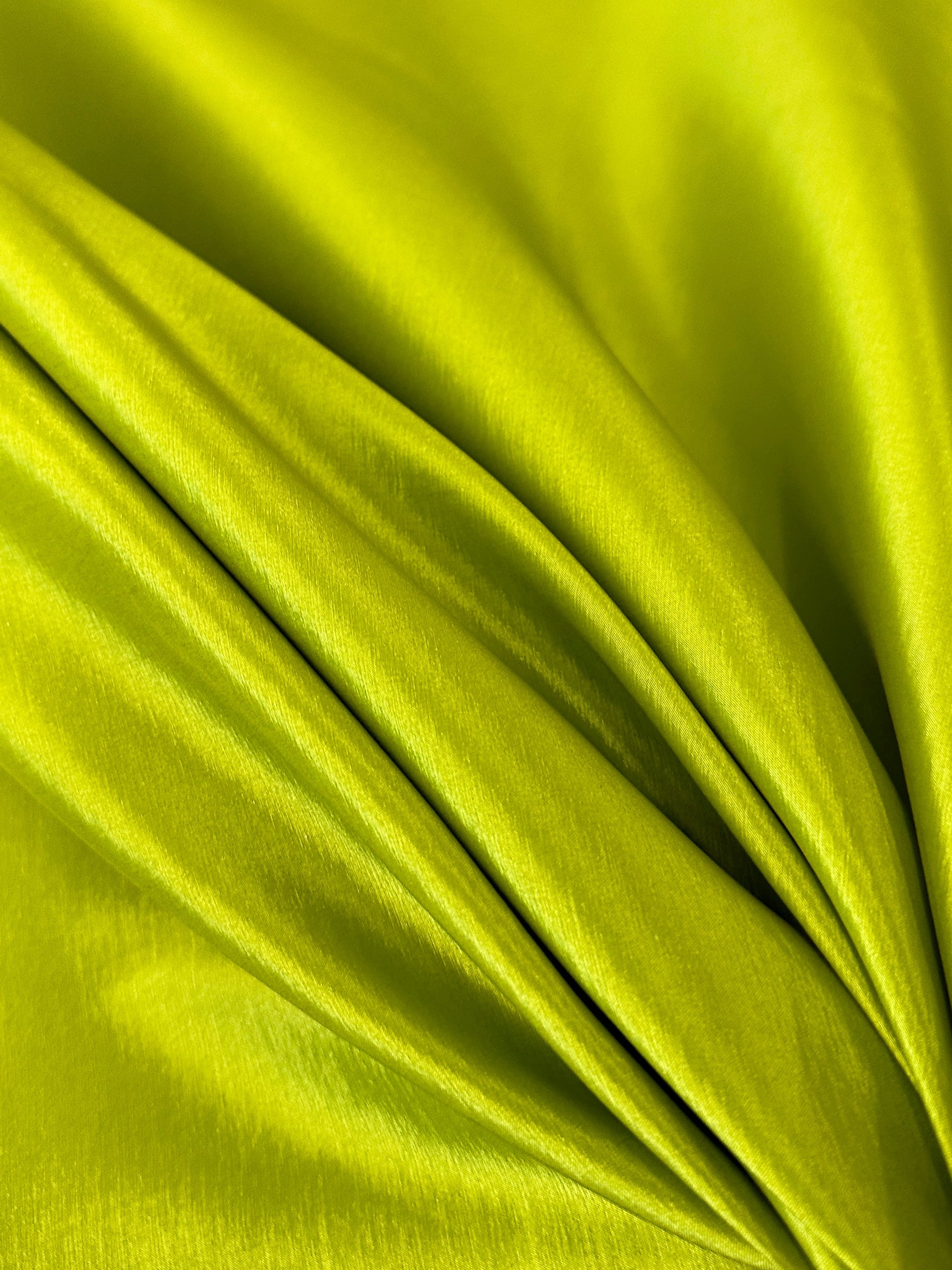 Lime Green Stretch Taffeta Fabric , Shiny Neon Green Taffeta For dress, Green Lustrous Fabric By the Yard, light green taffeta for woman, green taffeta for bride, lime green taffeta for party wear, vibrant taffeta colors, taffeta on sale, taffeta on discount
