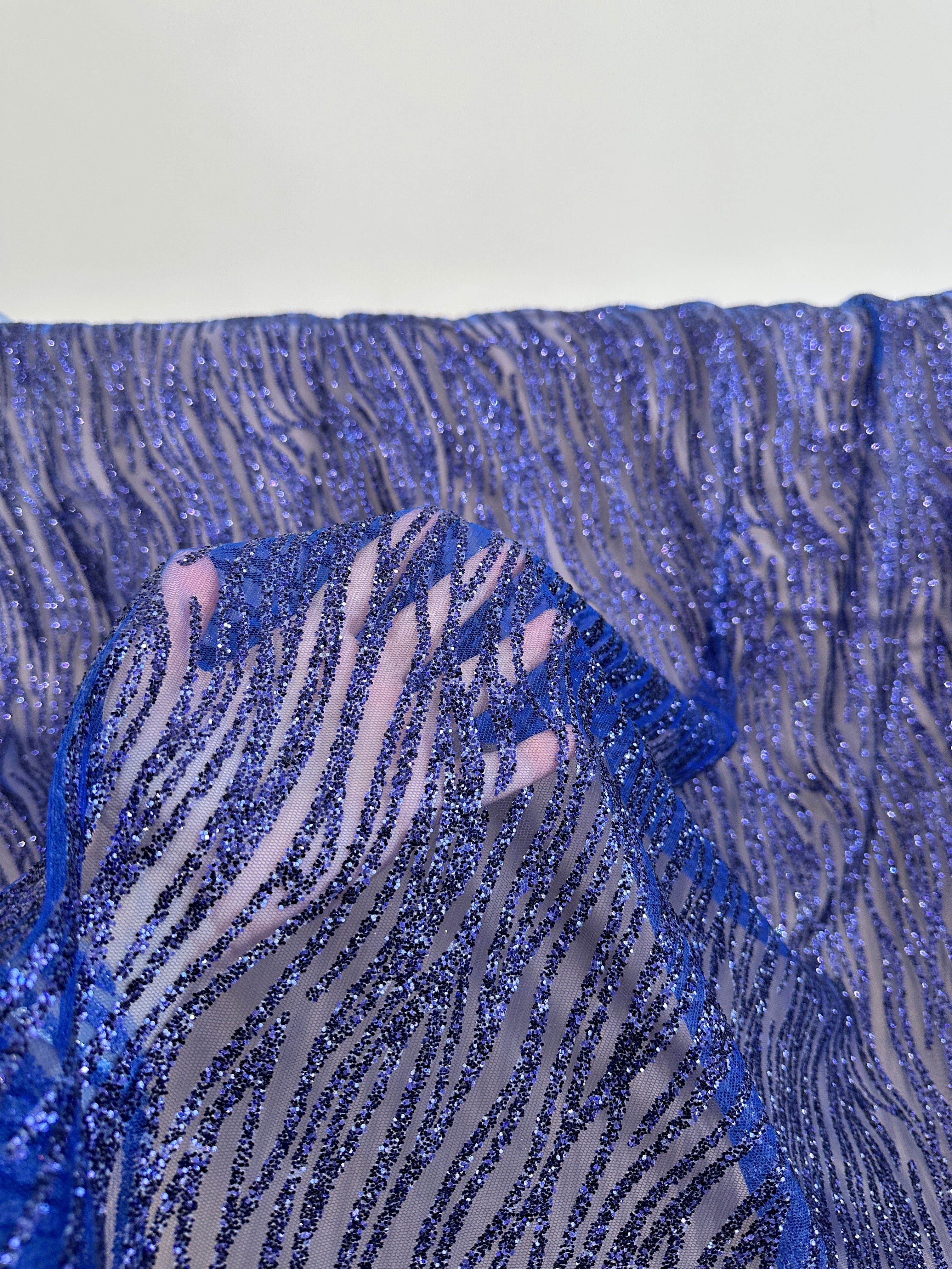 Royal Blue Glitter Lace, dark blue Lace, light blue lace, lace for woman, lace for bride, lace on discount, lace on sale, premium lace, kiki textile lace, lace for party wear dresses