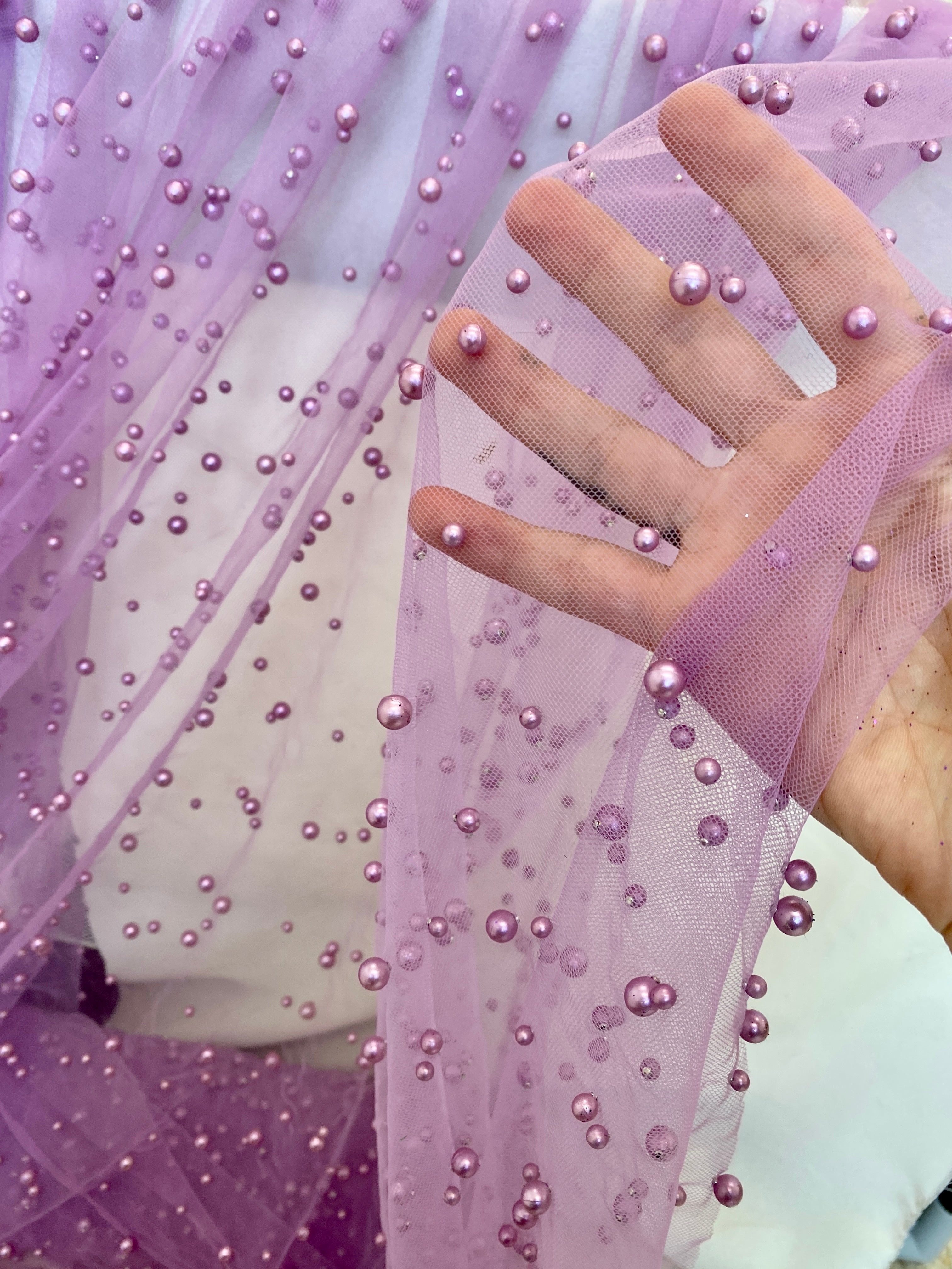 magenta Pearl Tulle, bright pink pearl Tulle, light purple pearl tulle, dark pink Pearl Tulle for party wear, purple Pearl Tulle, Pearl Tulle for woman, Pearl Tulle for bride, Pearl Tulle on discount, Pearl Tulle on sale, premium Pearl Tulle, buy Pearl Tulle online