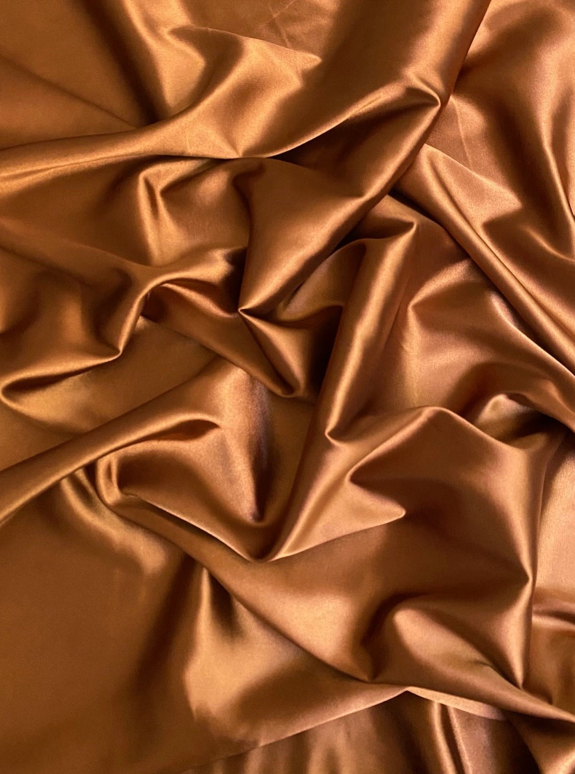 rust stretch silk, stretch silk charmeuse. bridal silk, burnt orange stretch silk. burnt orange bridal silk, bridal satin burnt orange