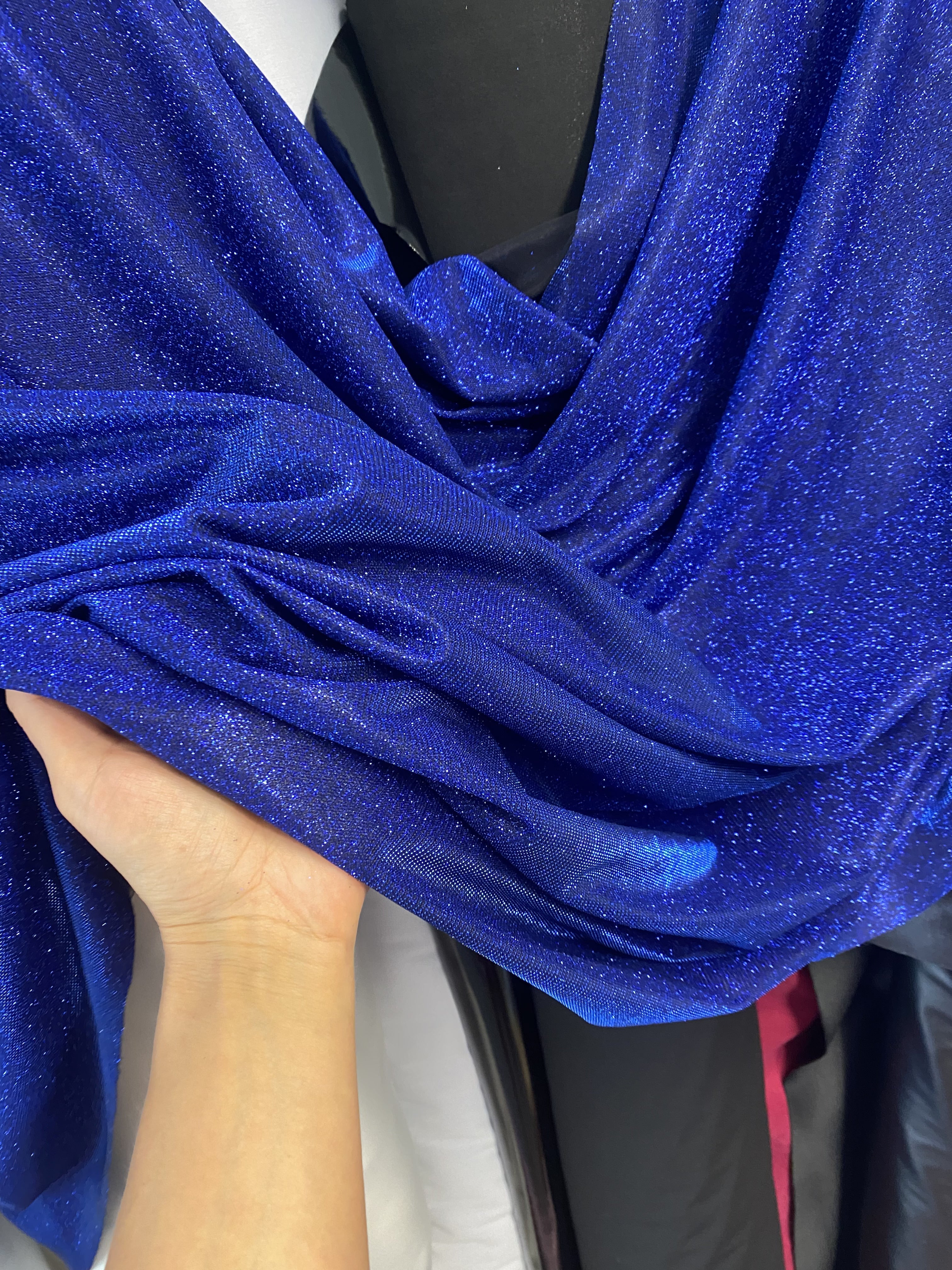 Royal Blue Metallic Lurex, light blue Metallic Lurex, dark Blue Metallic Lurex, Blue Metallic Lurex, aqua Blue Metallic Lurex, metallic lurex for woman, party wear metallic lurex, shiny lurex, metallic lurex for bride, lurex on discount, lurex on sale, buy metallic lurex online