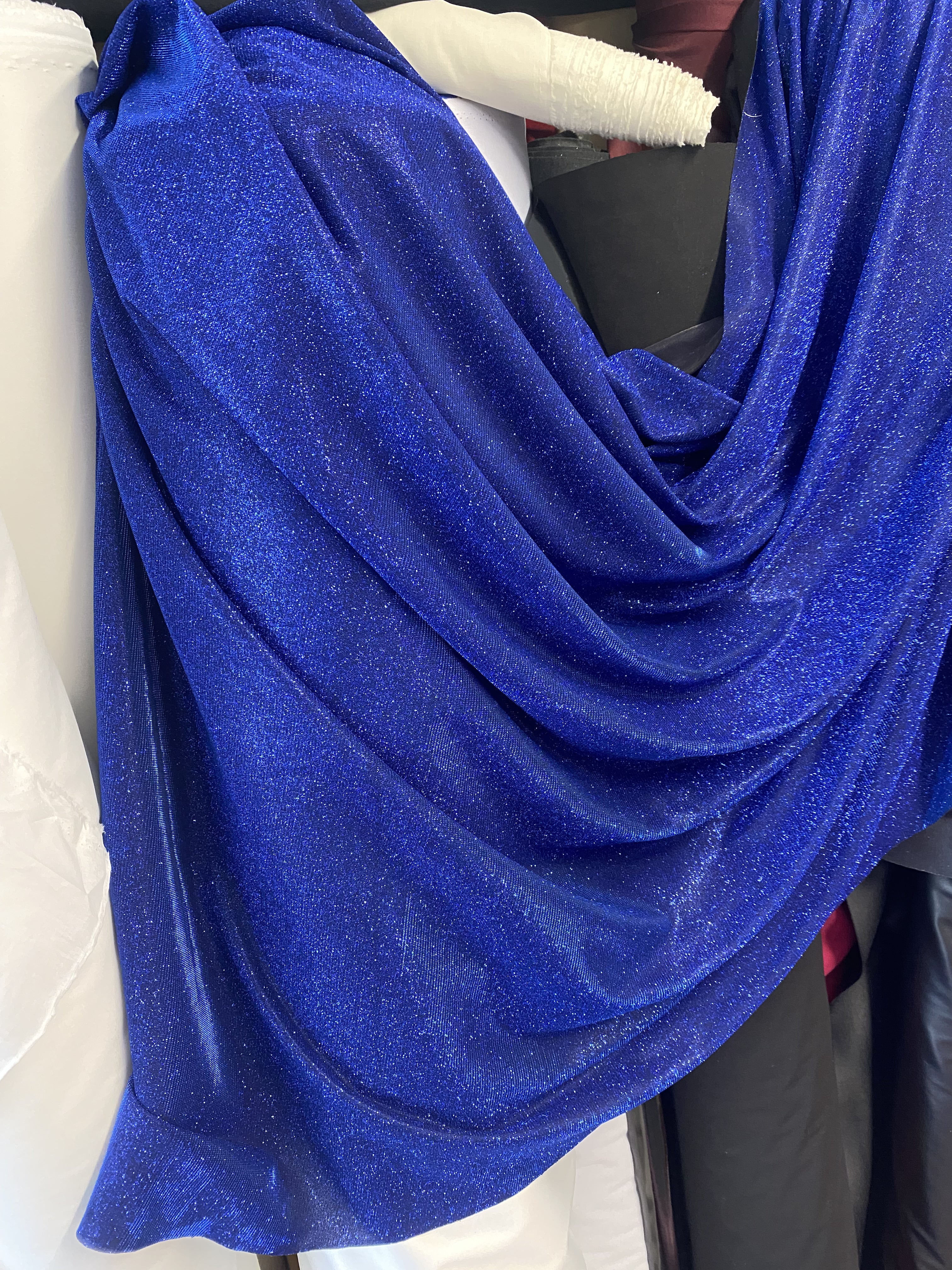 Royal Blue Metallic Lurex, light blue Metallic Lurex, dark Blue Metallic Lurex, Blue Metallic Lurex, aqua Blue Metallic Lurex, metallic lurex for woman, party wear metallic lurex, shiny lurex, metallic lurex for bride, lurex on discount, lurex on sale, buy metallic lurex online