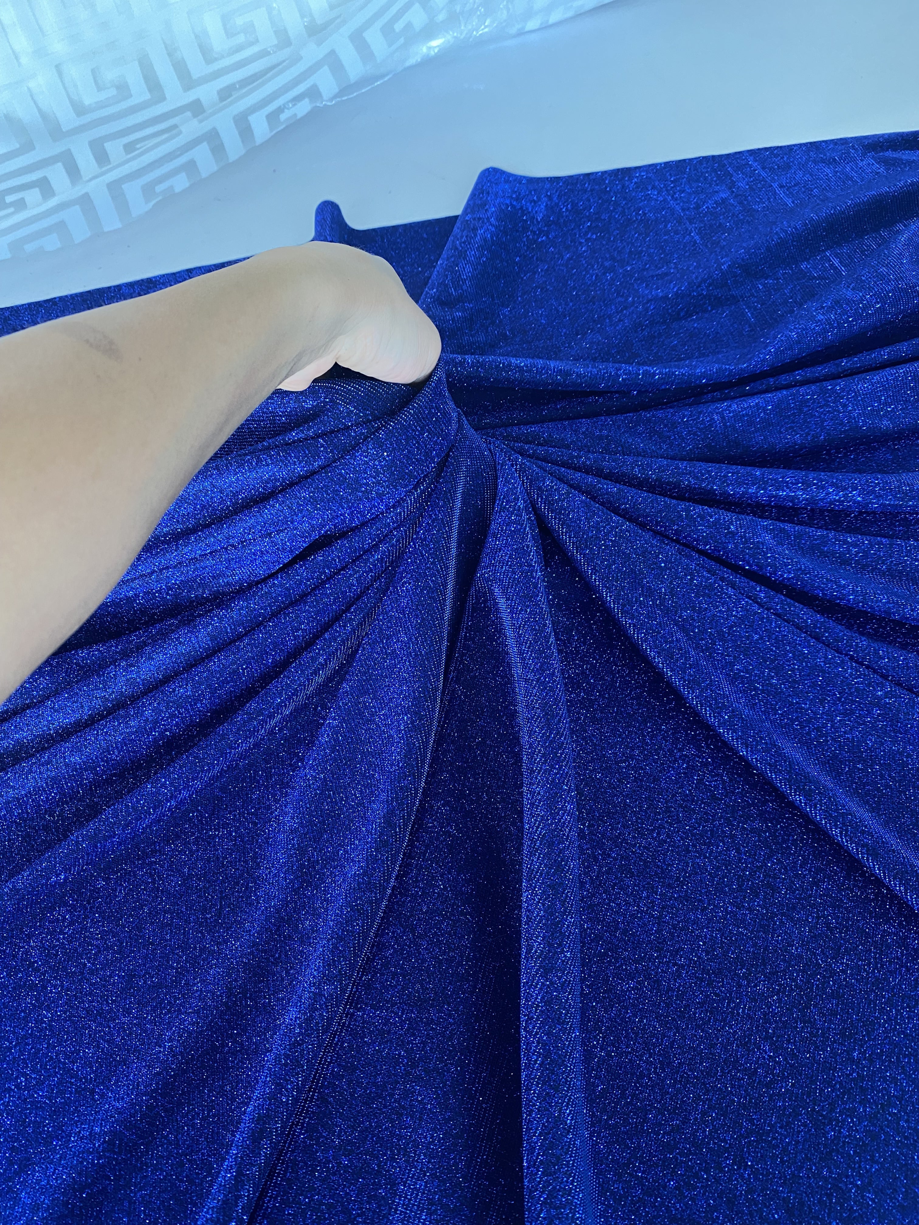 Royal Blue Metallic Lurex, light blue Metallic Lurex, dark Blue Metallic Lurex, Blue Metallic Lurex, aqua Blue Metallic Lurex, metallic lurex for woman, party wear metallic lurex, shiny lurex, metallic lurex for bride, lurex on discount, lurex on sale, buy metallic lurex online