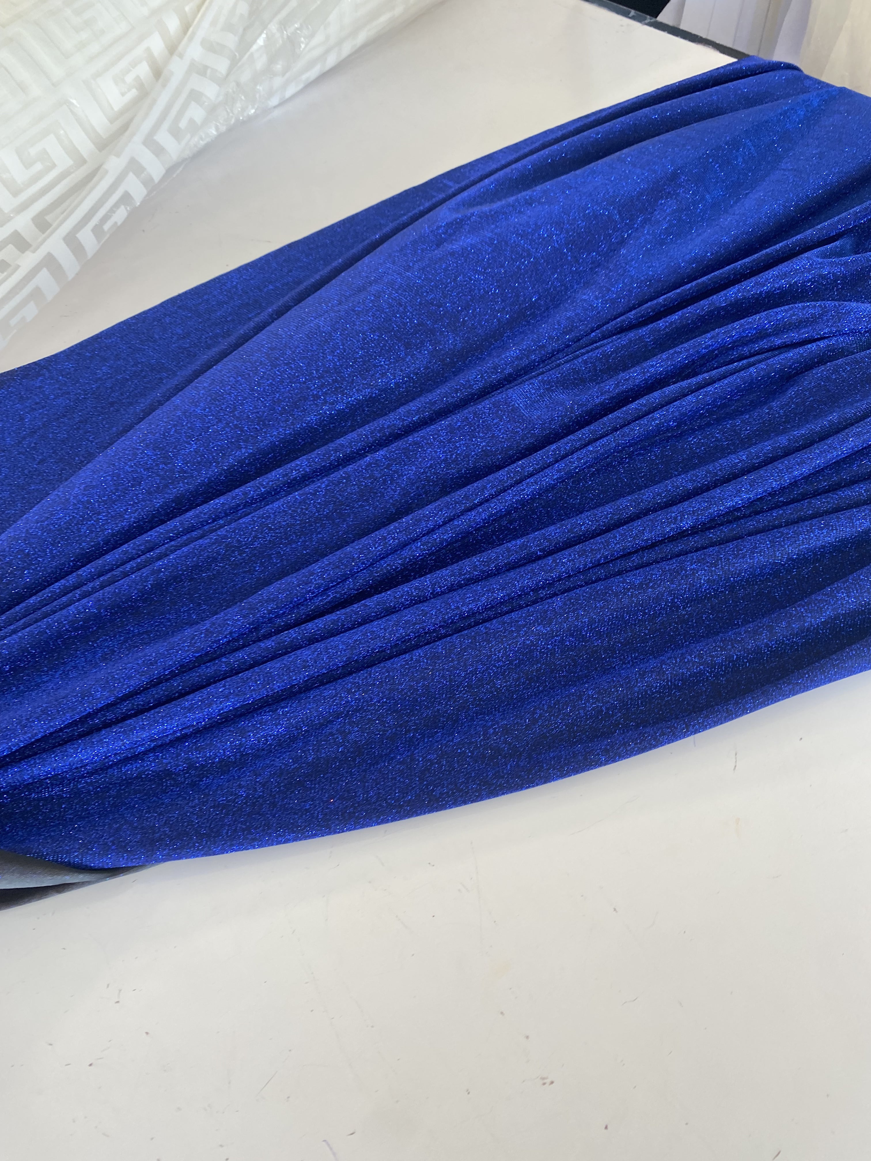 Royal Blue Metallic Lurex, light blue Metallic Lurex, dark Blue Metallic Lurex, Blue Metallic Lurex, aqua Blue Metallic Lurex, metallic lurex for woman, party wear metallic lurex, shiny lurex, metallic lurex for bride, lurex on discount, lurex on sale, buy metallic lurex online