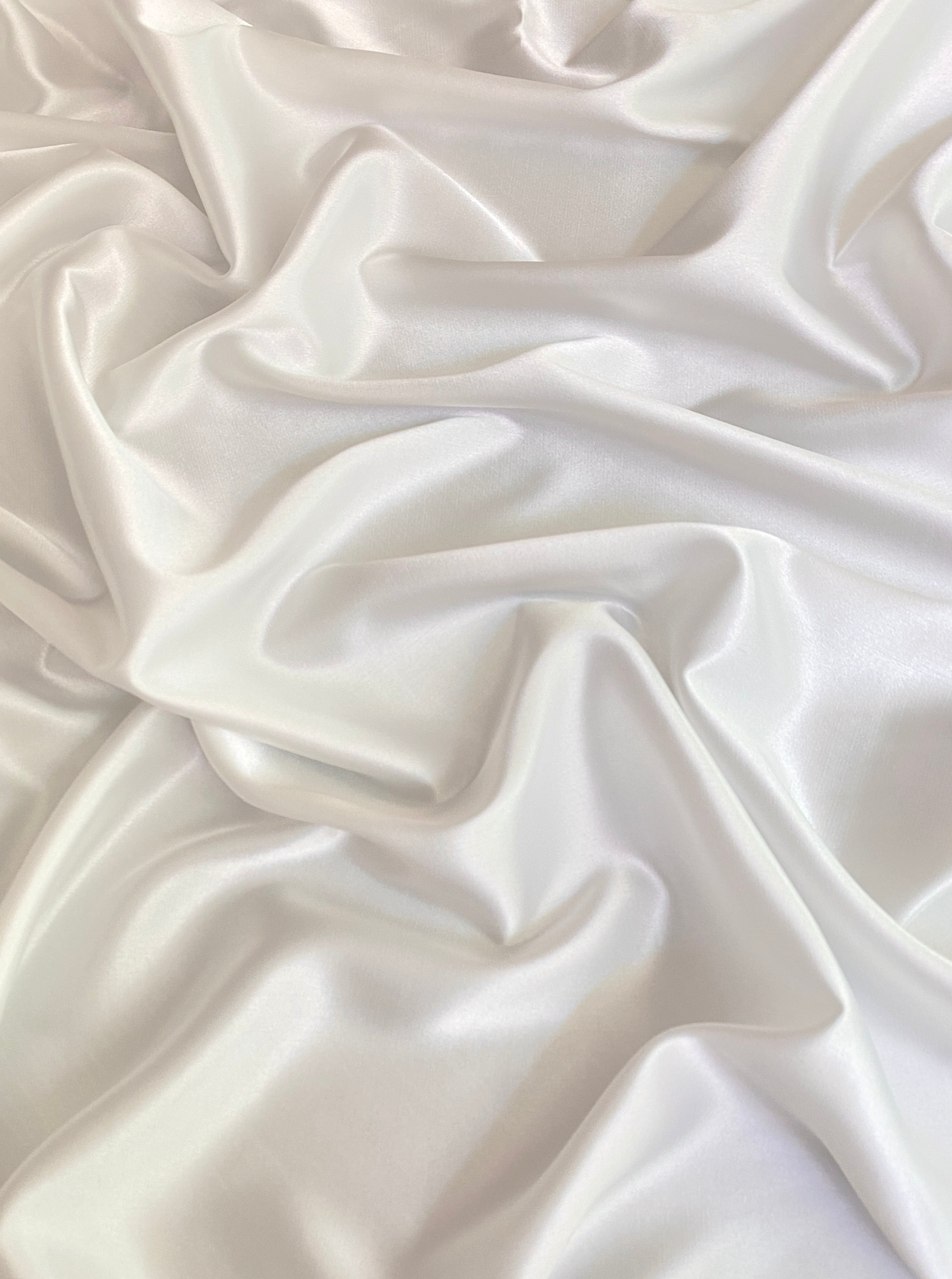 off  white stretch silk fabric, off white stretch bridal silk, off white bridal stretch satin, off white silk for dress, off white silk for bridesmaid, bridal silk, white stretch silk for  wedding dress, satin for wedding dress