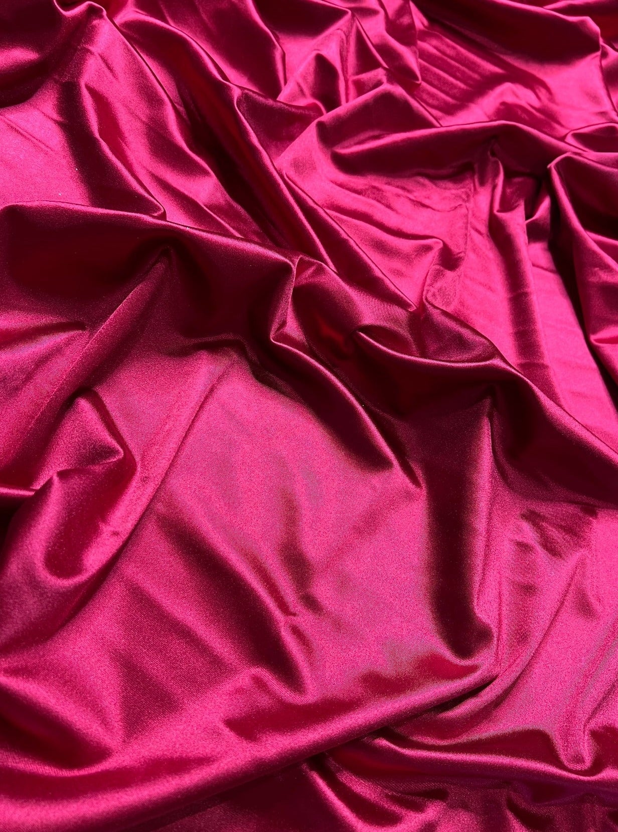 wine nylon spandex, wine red spandex, hot pink nylon spandex, pink fabric online, kiki textiles, fabric for leggings, wholesale fabric USA, shiny fabric, solid legging fabric, fabric for crafts, fabric for clothes, fabric for dress