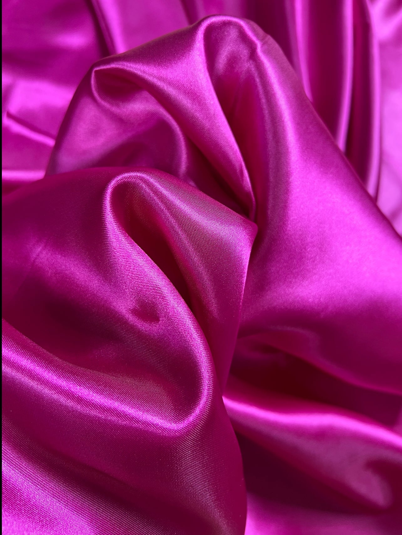 fuchsia satin, hot pink satin, pink satin, burgundy satin, kikitextiles,online satin store, luxury fabric online, fuchsia fabric online, fuchsia color for bridal dress