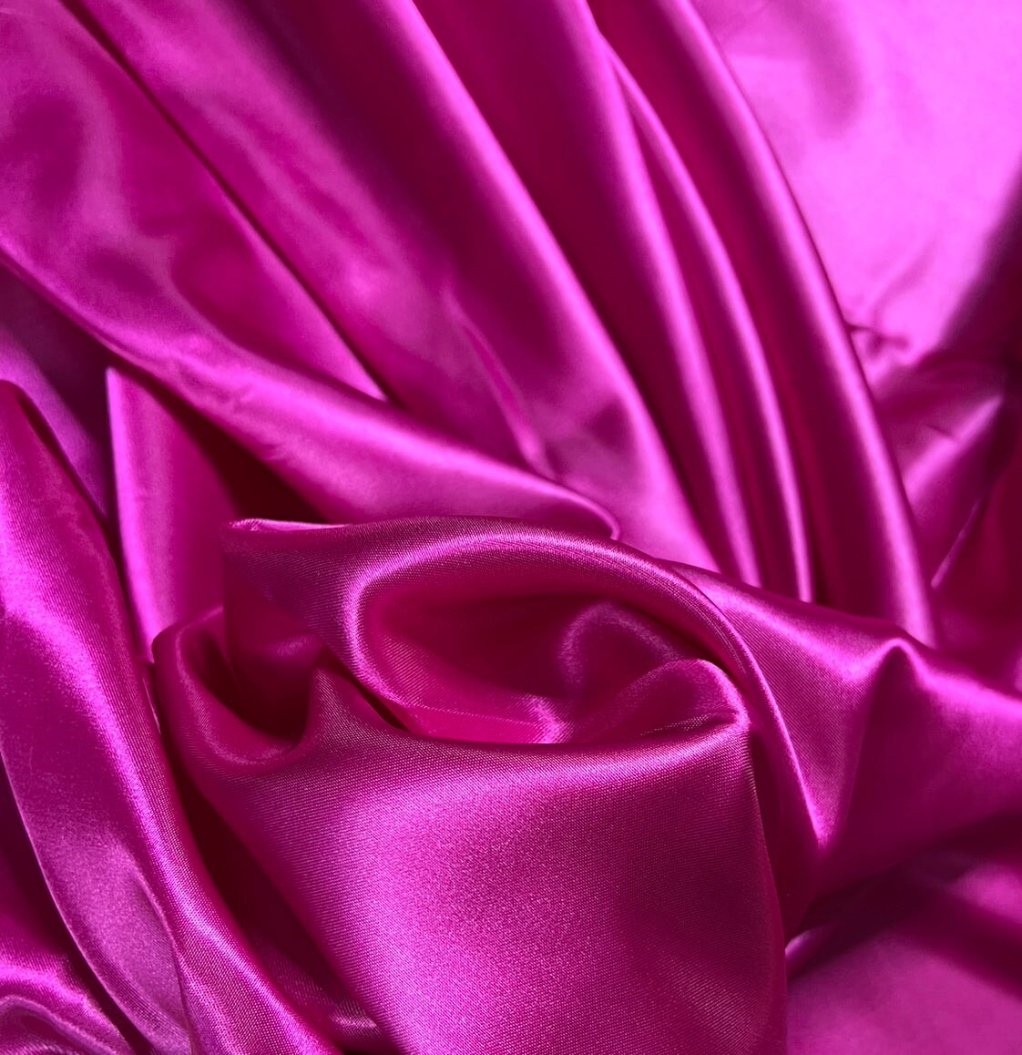 fuchsia satin, hot pink satin, pink satin, burgundy satin, kikitextiles,online satin store, luxury fabric online, fuchsia fabric online, fuchsia color for bridal dress