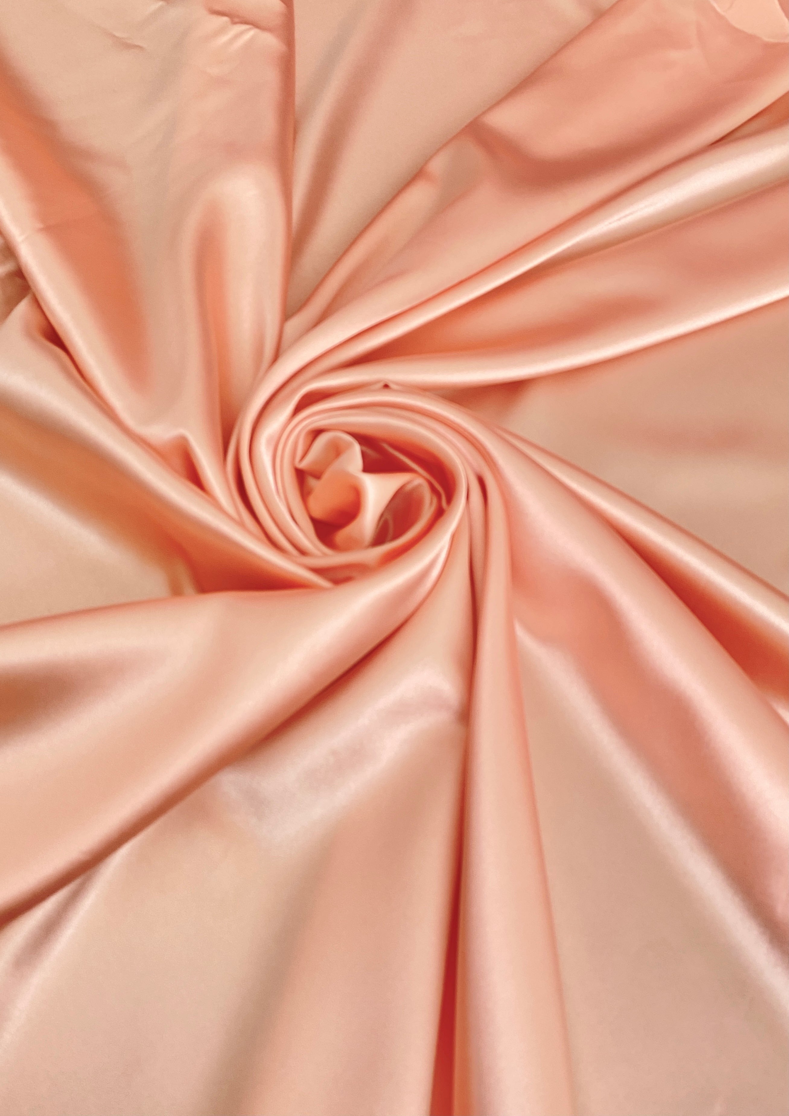 peach Silky Stretch Satin, cream Silky Stretch Satin, light brown Silky Stretch Satin, stretch Satin, Silky Stretch Satin for woman, Silky Stretch Satin for bride, Silky Stretch Satin in low price, premium Silky Stretch Satin