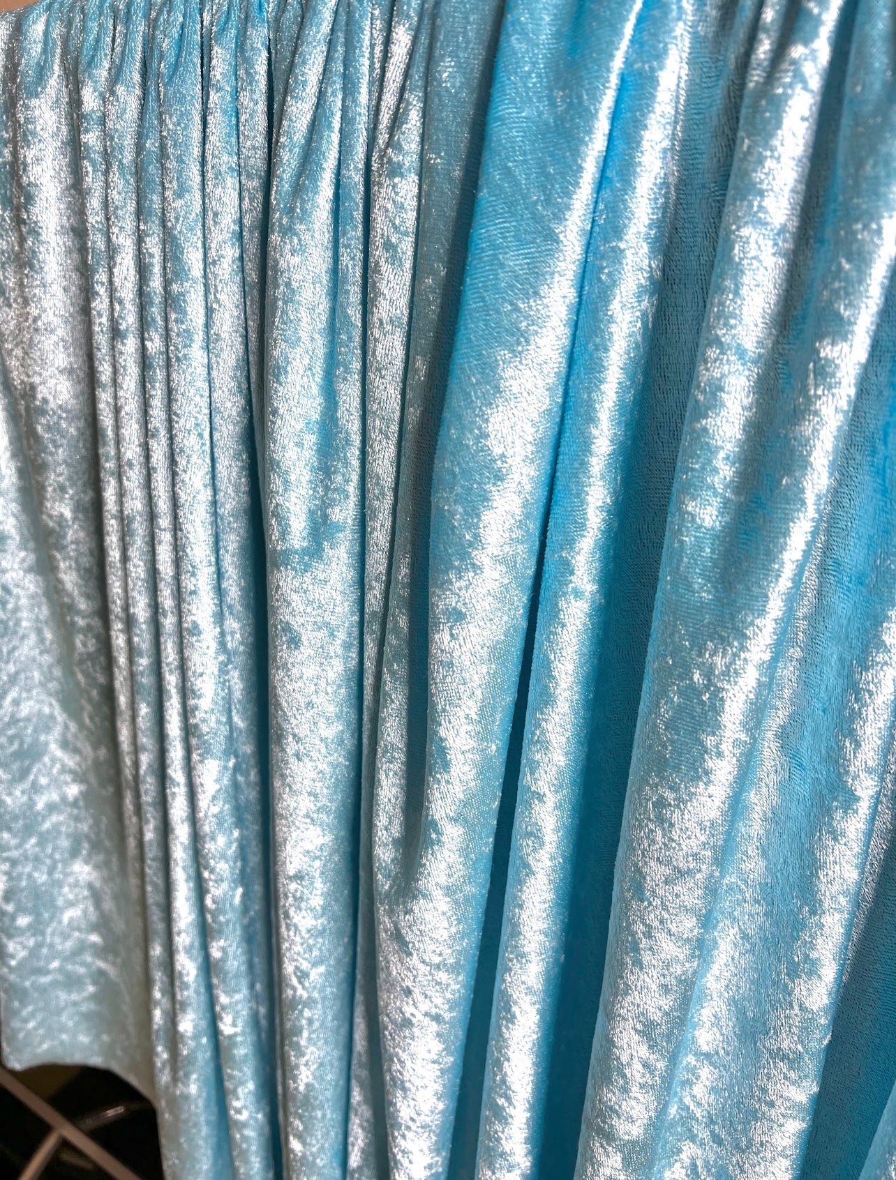 Turquois velvet,  light blue velvet, blue velvet, shinny blue velvet, sparkly blue velvet, velvet for woman, velvet for bride, velvet for party wear dresses, velvet on discount, velvet on sale, buy velvet online