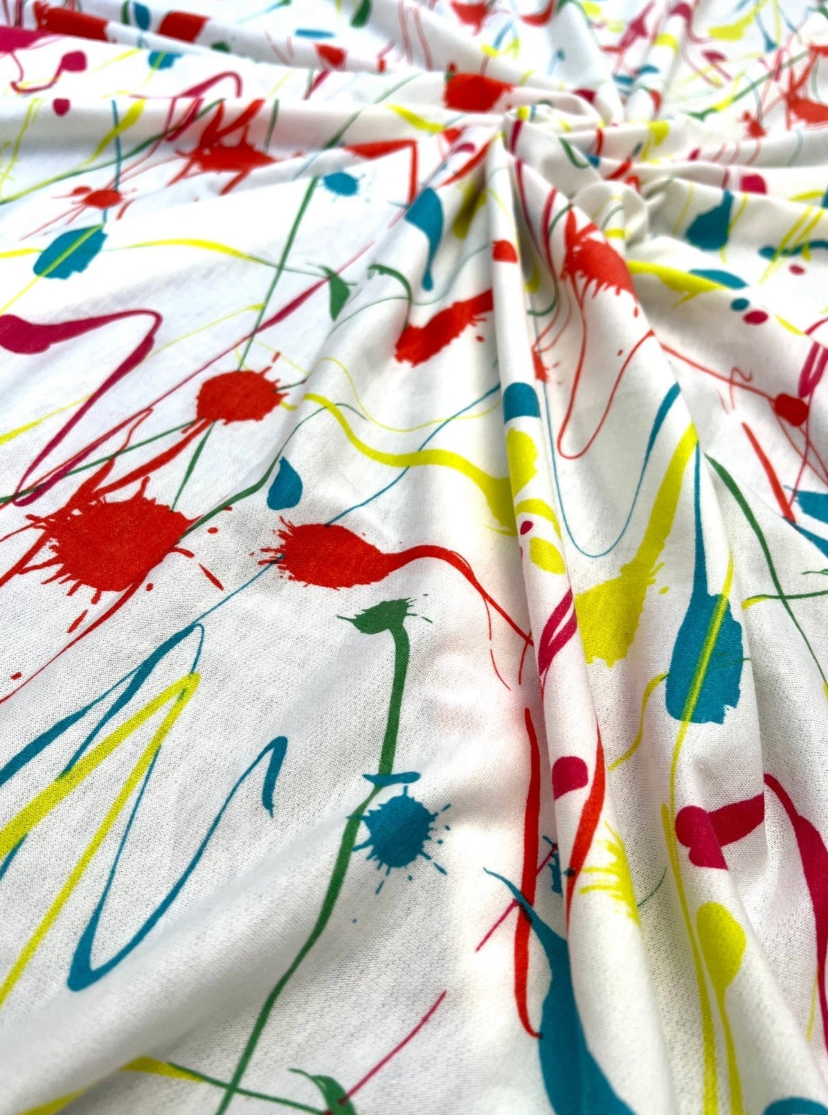 tie dye multi color knit, liverpool knit for woman, multicolor liverpool knit, liverpool knit for party wear, 4 way stretch liverpool knit, colorfull liverpool knit, premium liverpool knit, liverpool knit on discount, liverpool knit on sale,