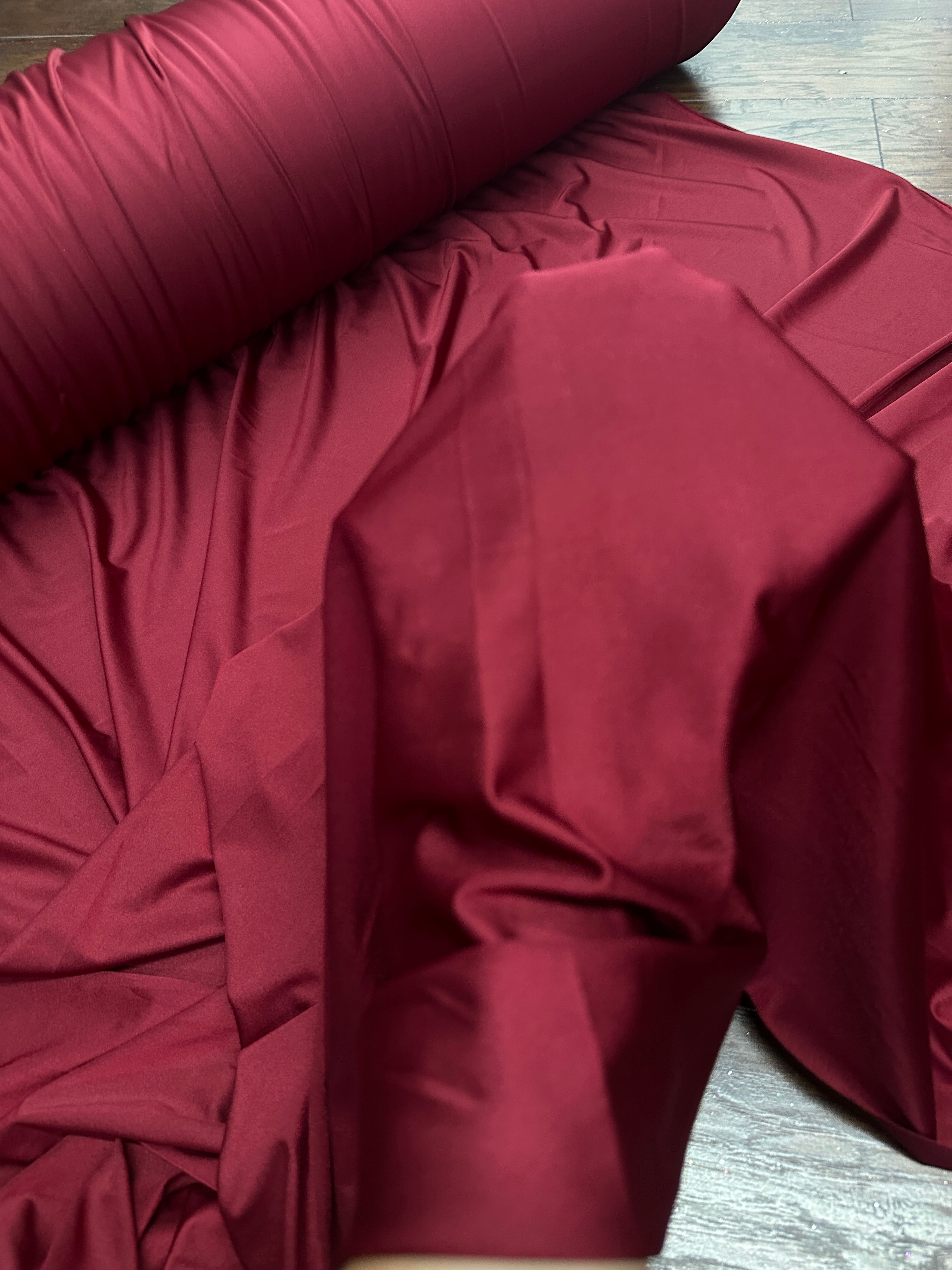 burgundy yoga spandex, maroon yoga spandex, light red yoga spandex, yoga spandex for woman, yoga spandex for bride, yoga spandex on discount, yoga spandex on sale, premium yoga spandex, buy yoga spandex online, kiki textile yoga spandex